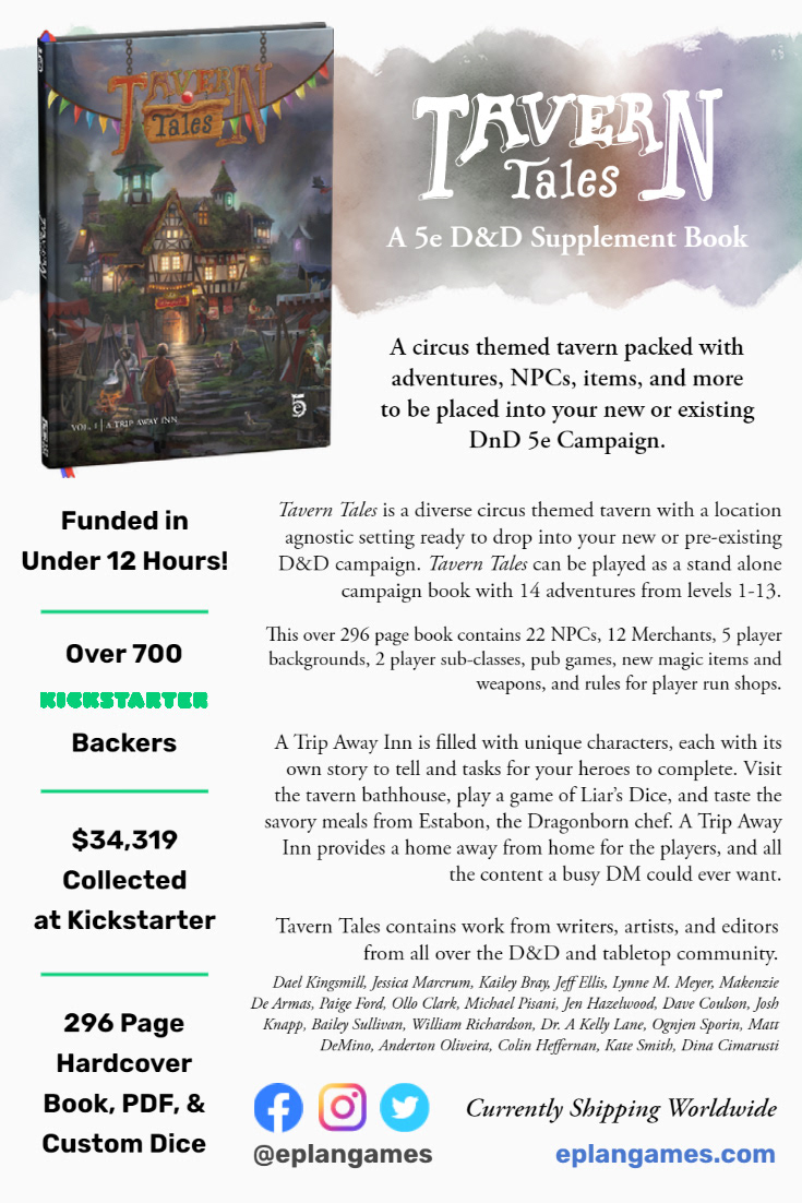 Electronic Press Kit for Tavern Tales