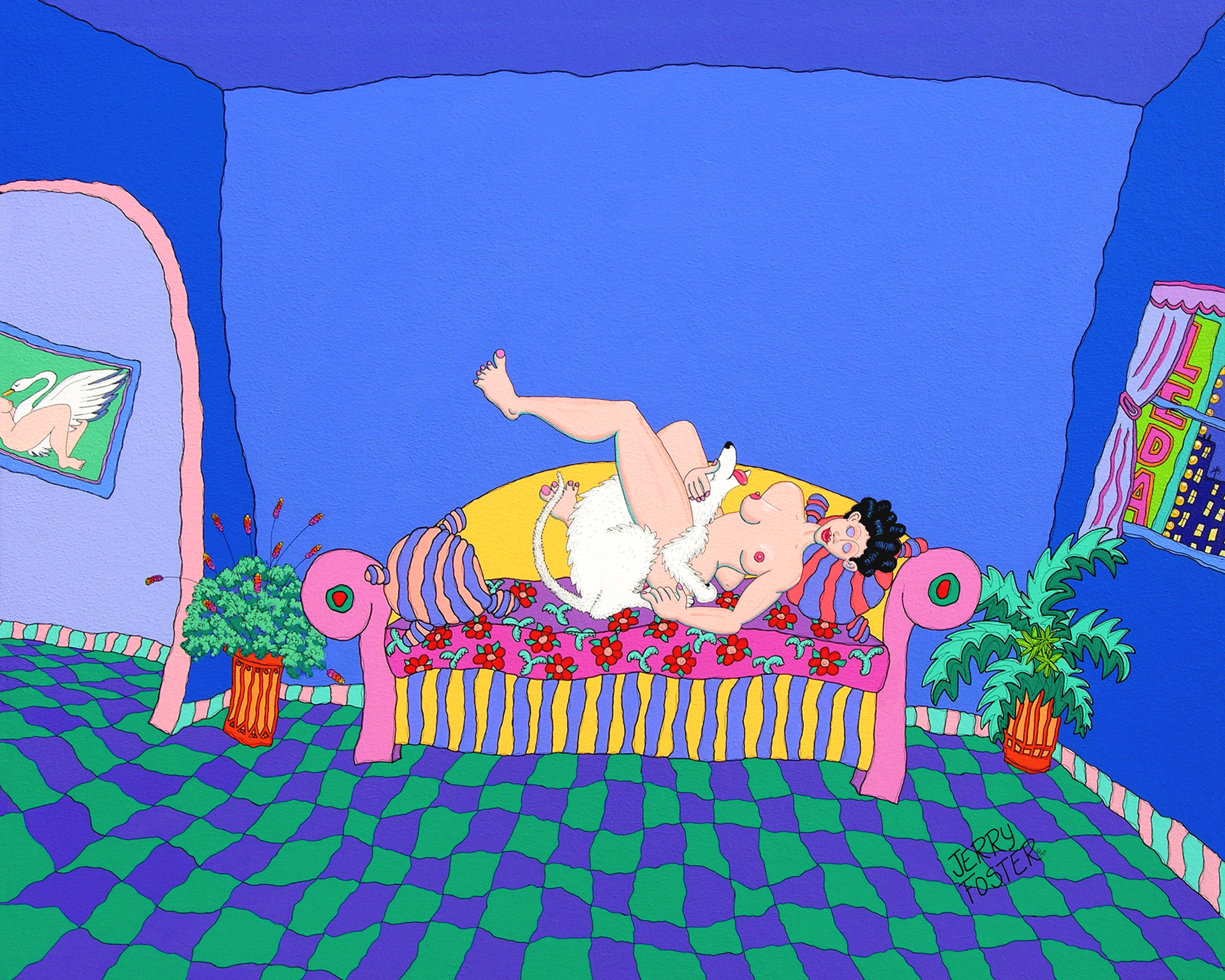 Leda and the Dog • 2001