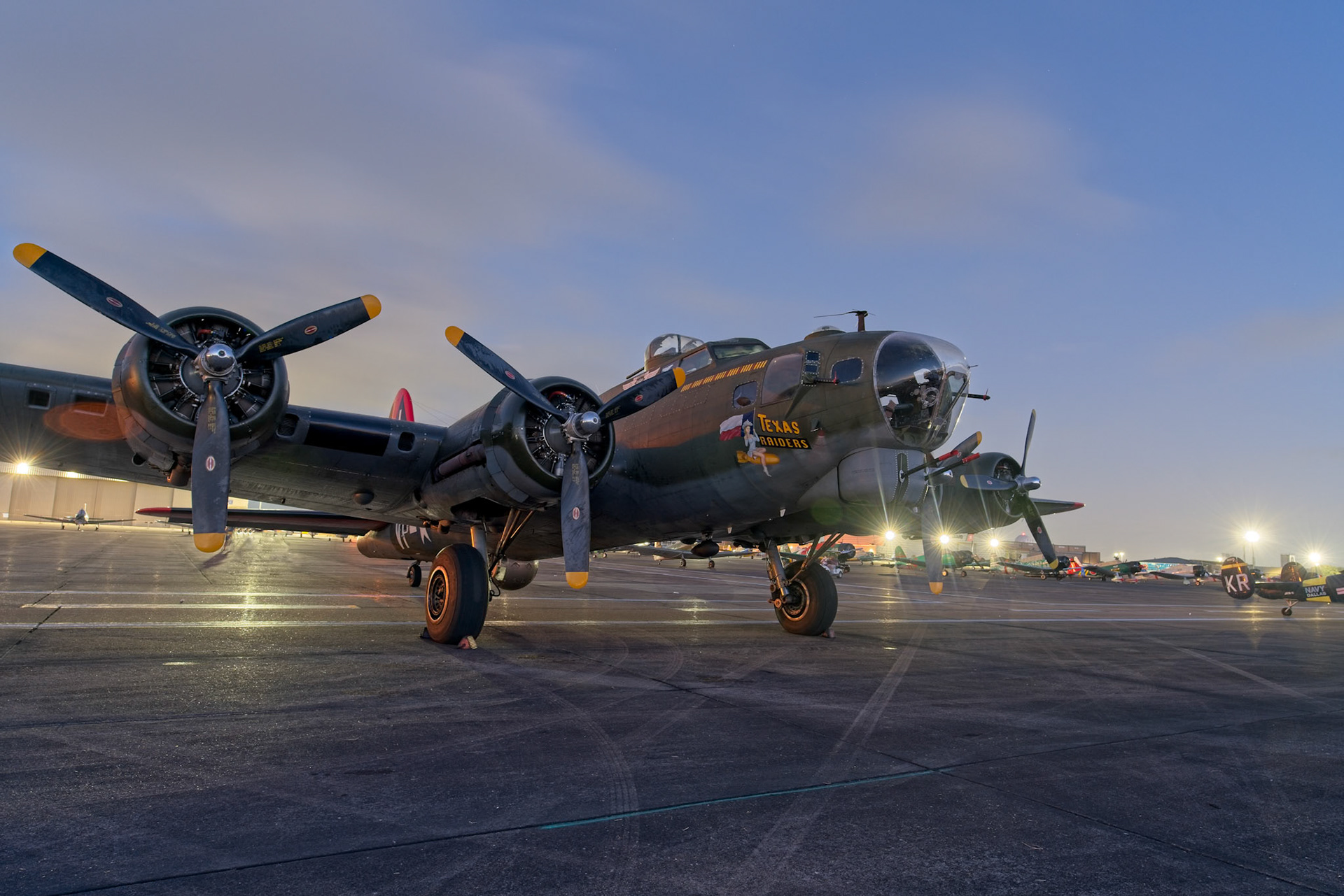 Boeing B17G Texas Raiders