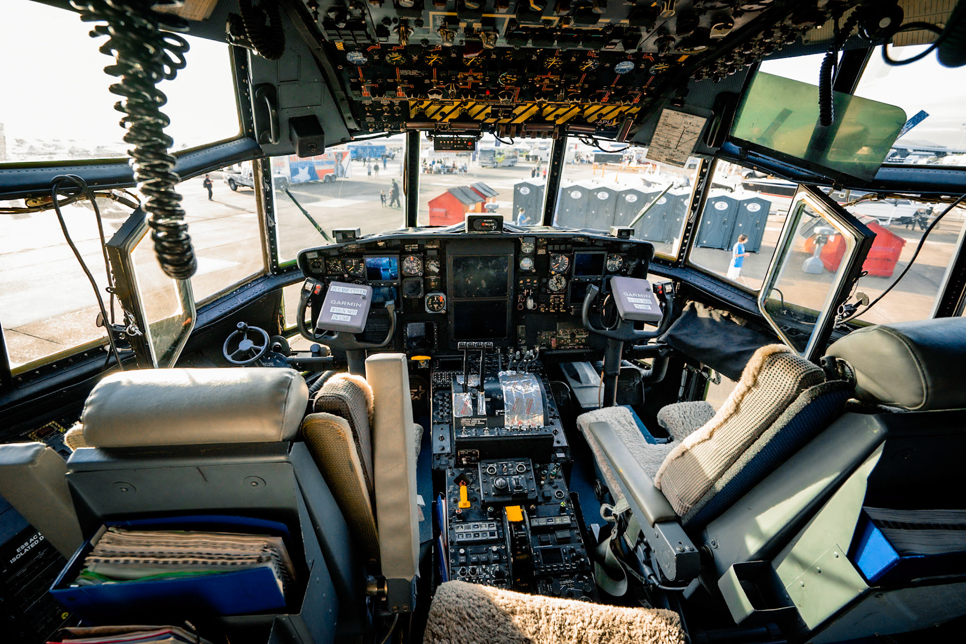 Hurcules C-130 Flight Deck
