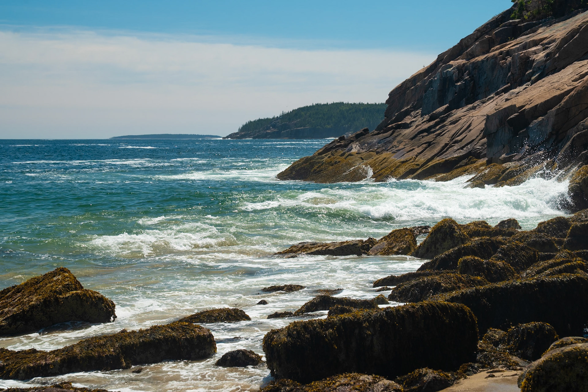 Sand Beach Acadia Natl Park