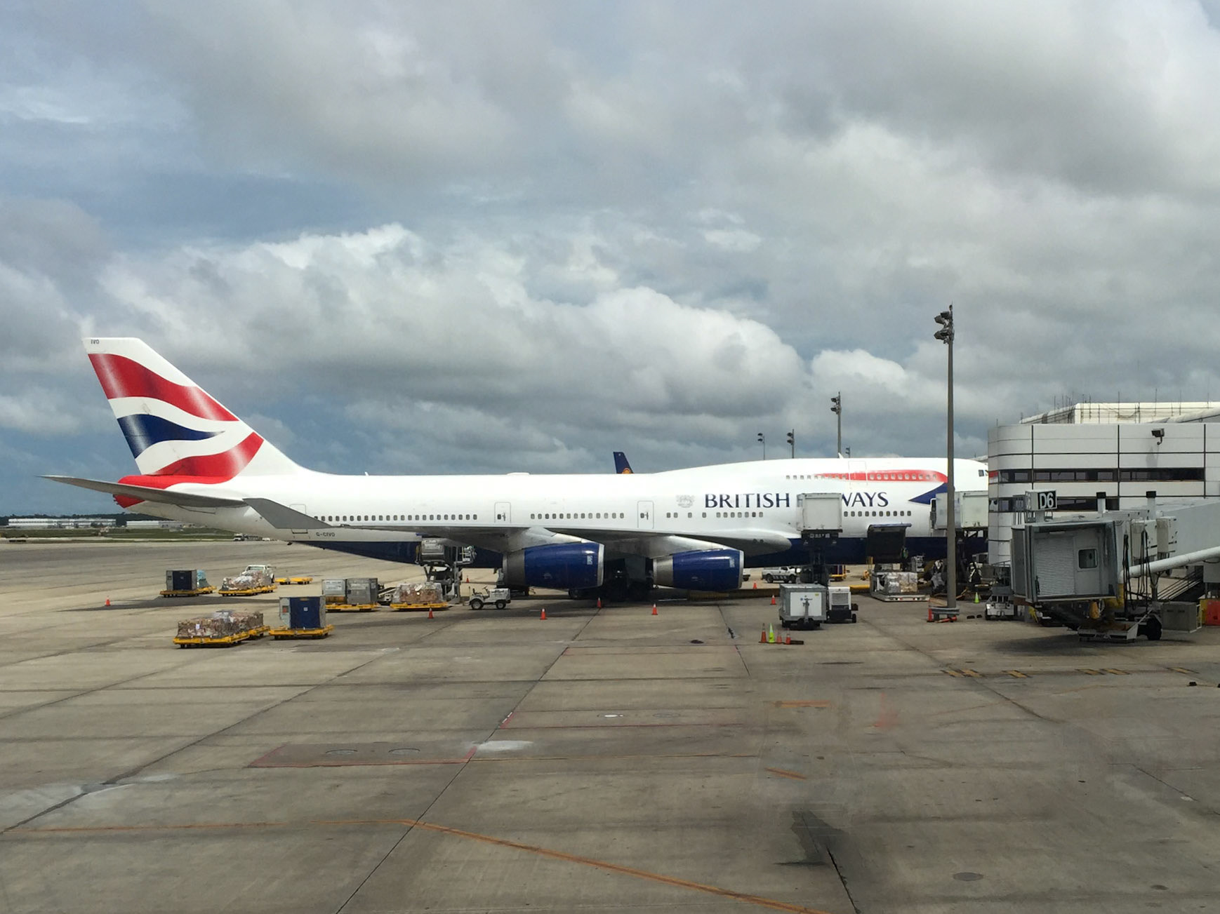 Britsih Airways Boeing 747-400 G-DRVO
