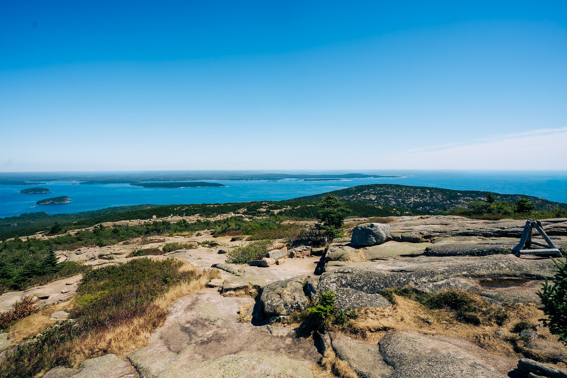 Cadilac Mountain Acadia Natl Park Maine