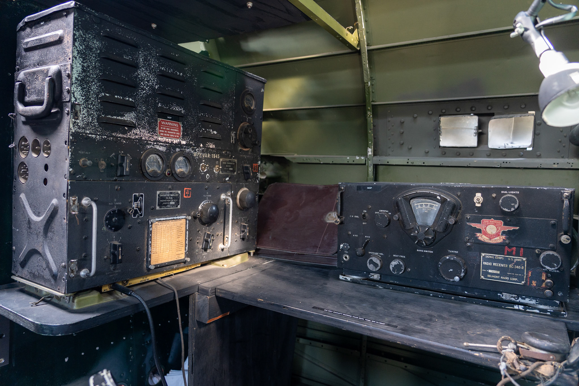 C47 Radio Station circa 1944