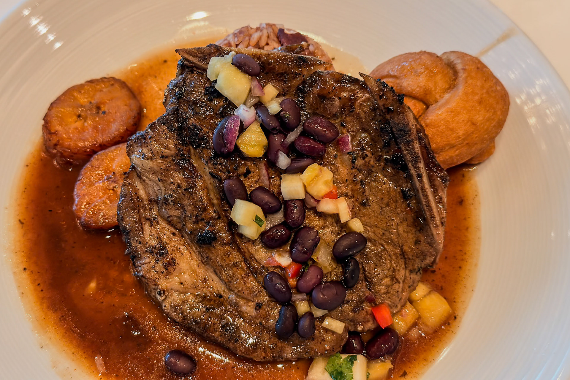 Jamaican Jerk Chicken with Black Bean Salsa