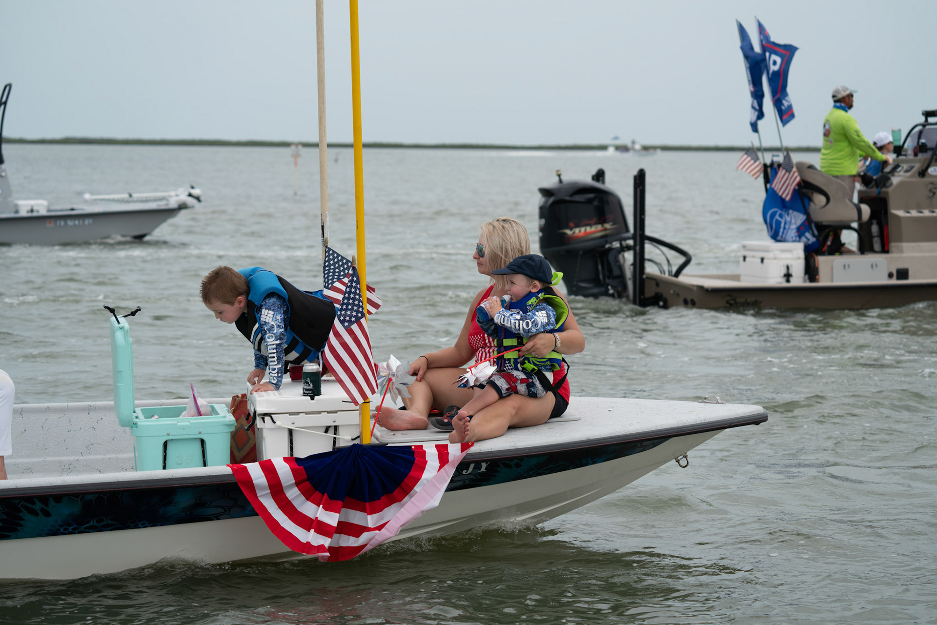 Trump Rockport to Port Aransas boat Parade 2020
