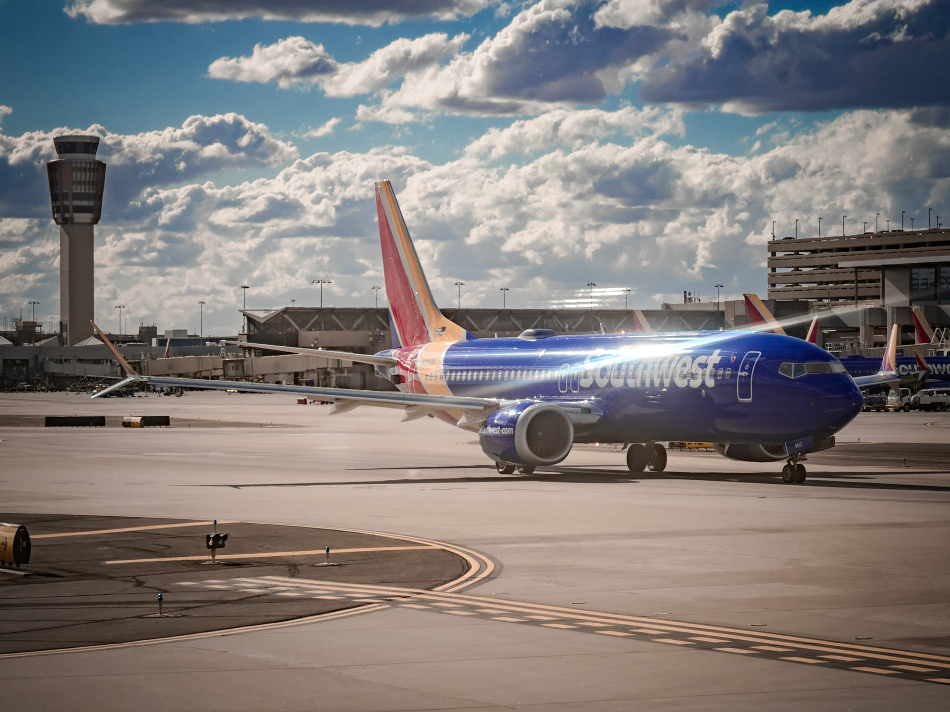 Southwest B737 at PHX