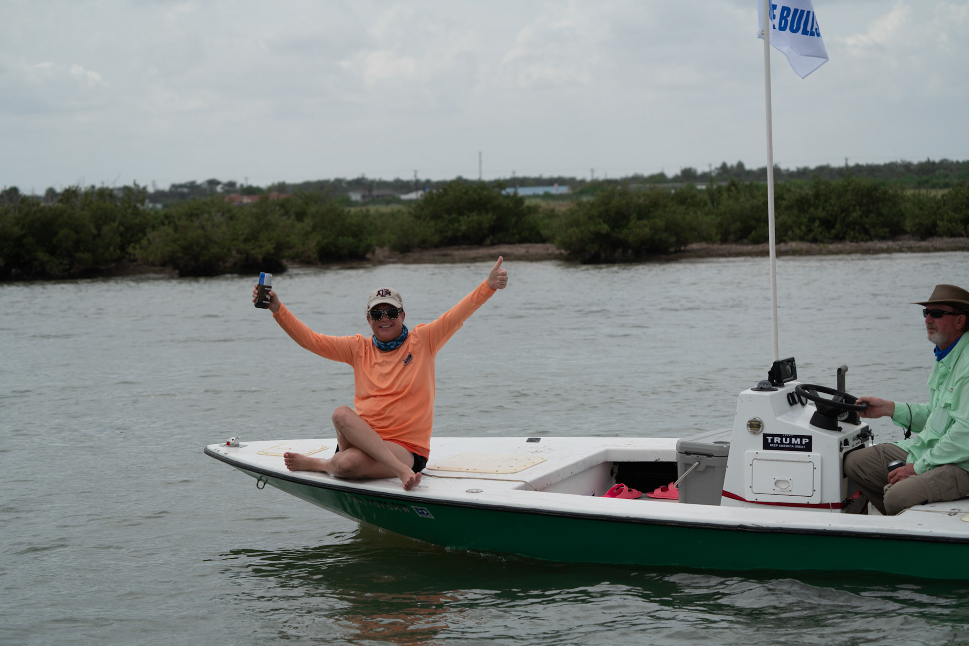 Trump Rockport to Port Aransas boat Parade 2020