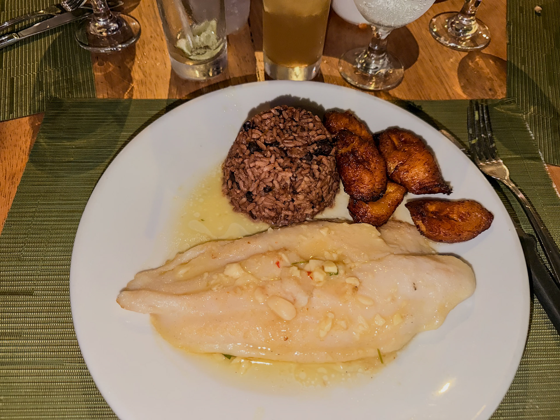 Grouper with Garlic Sauce