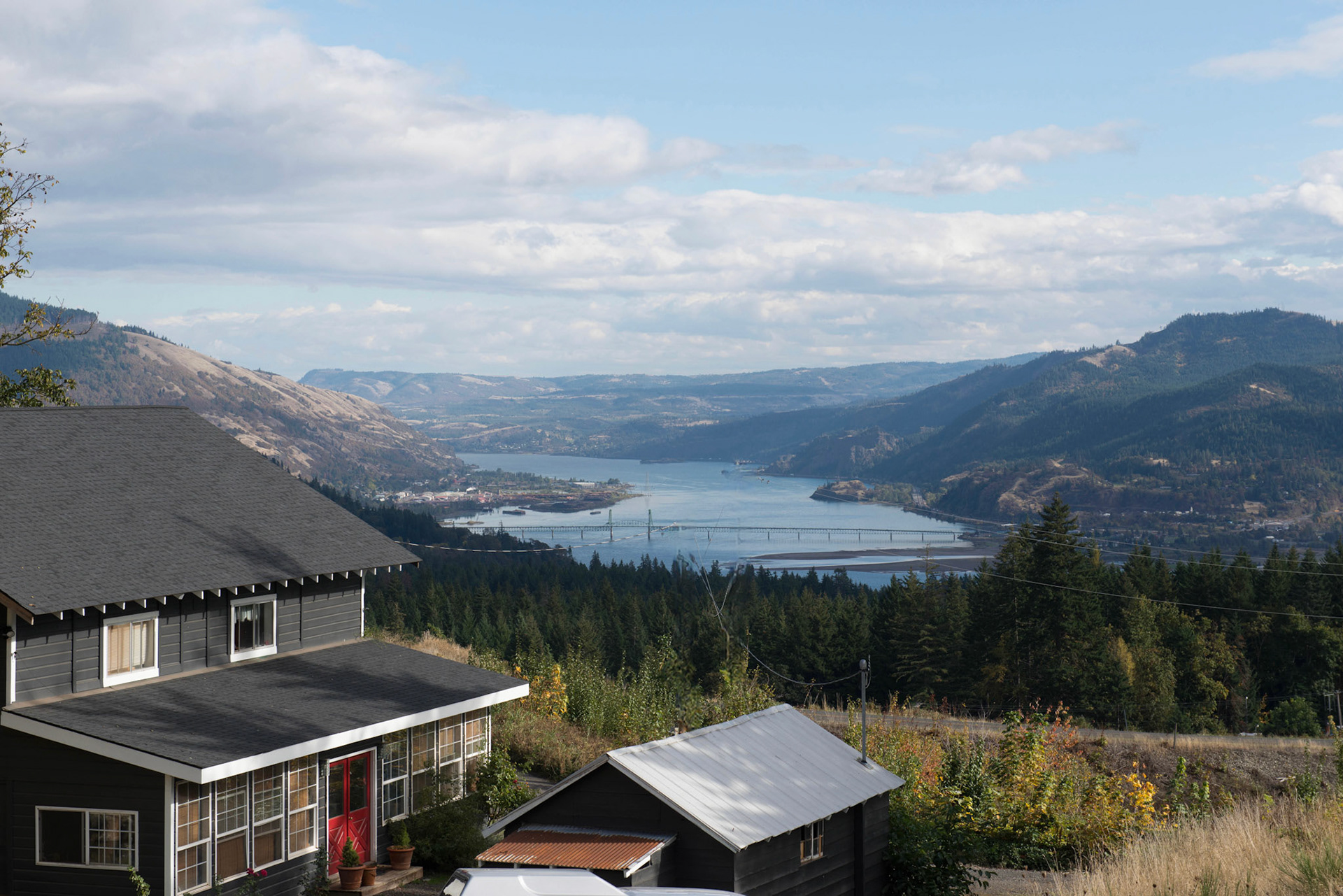 Overlook at the Columbia River