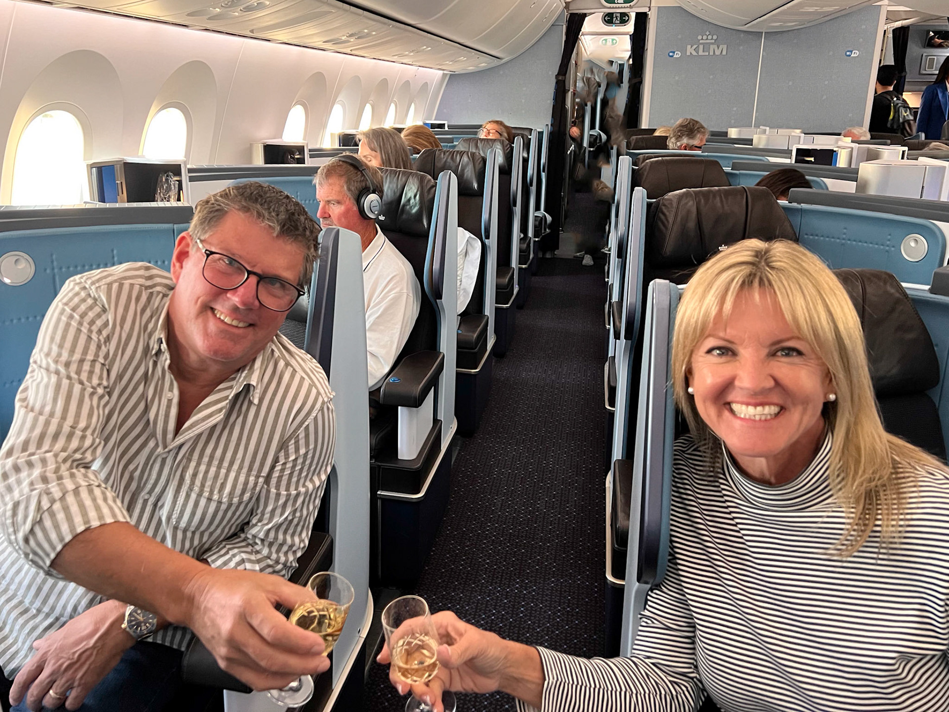 About to begin our journey to Naples Italy