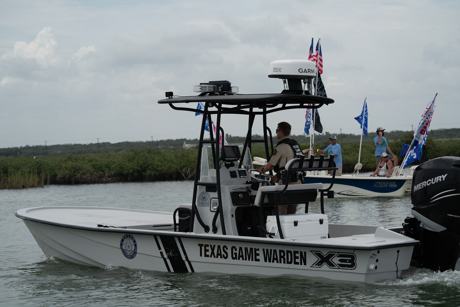 Trump Rockport to Port Aransas boat Parade 2020