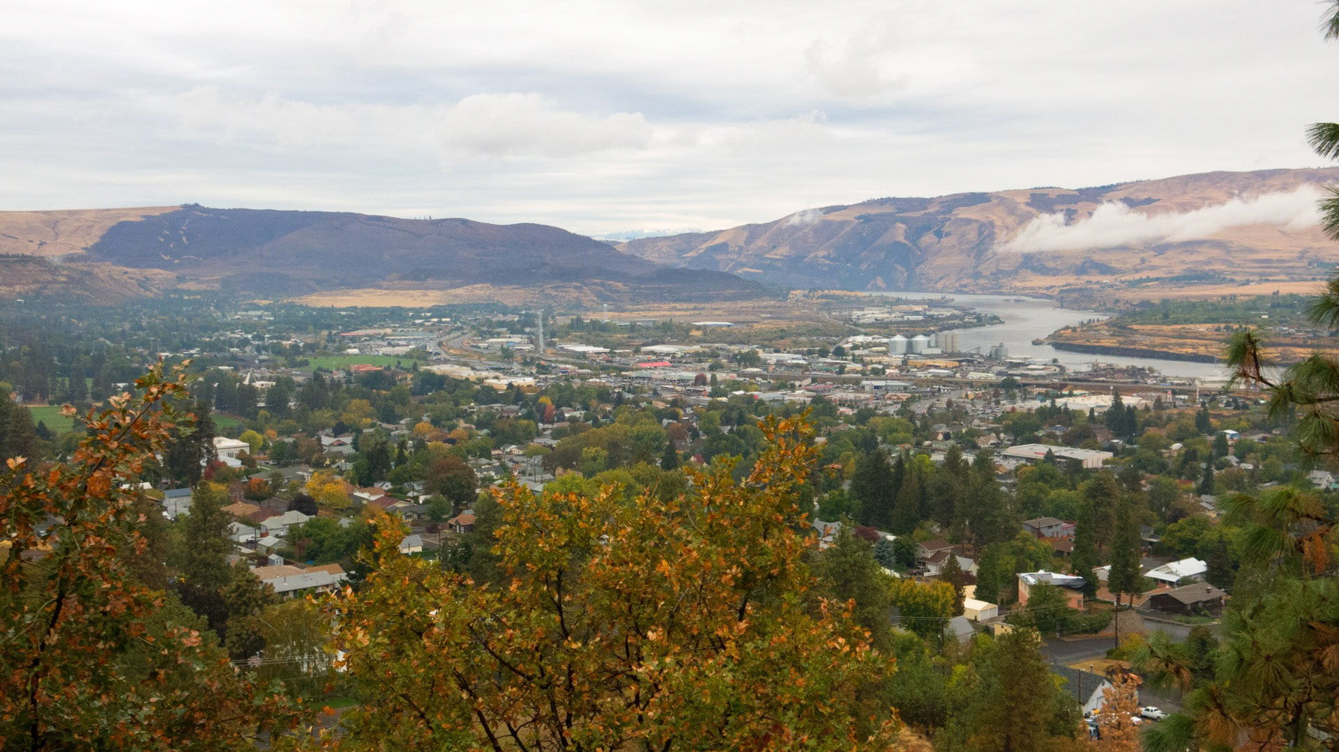 Scenic view of the Dalles