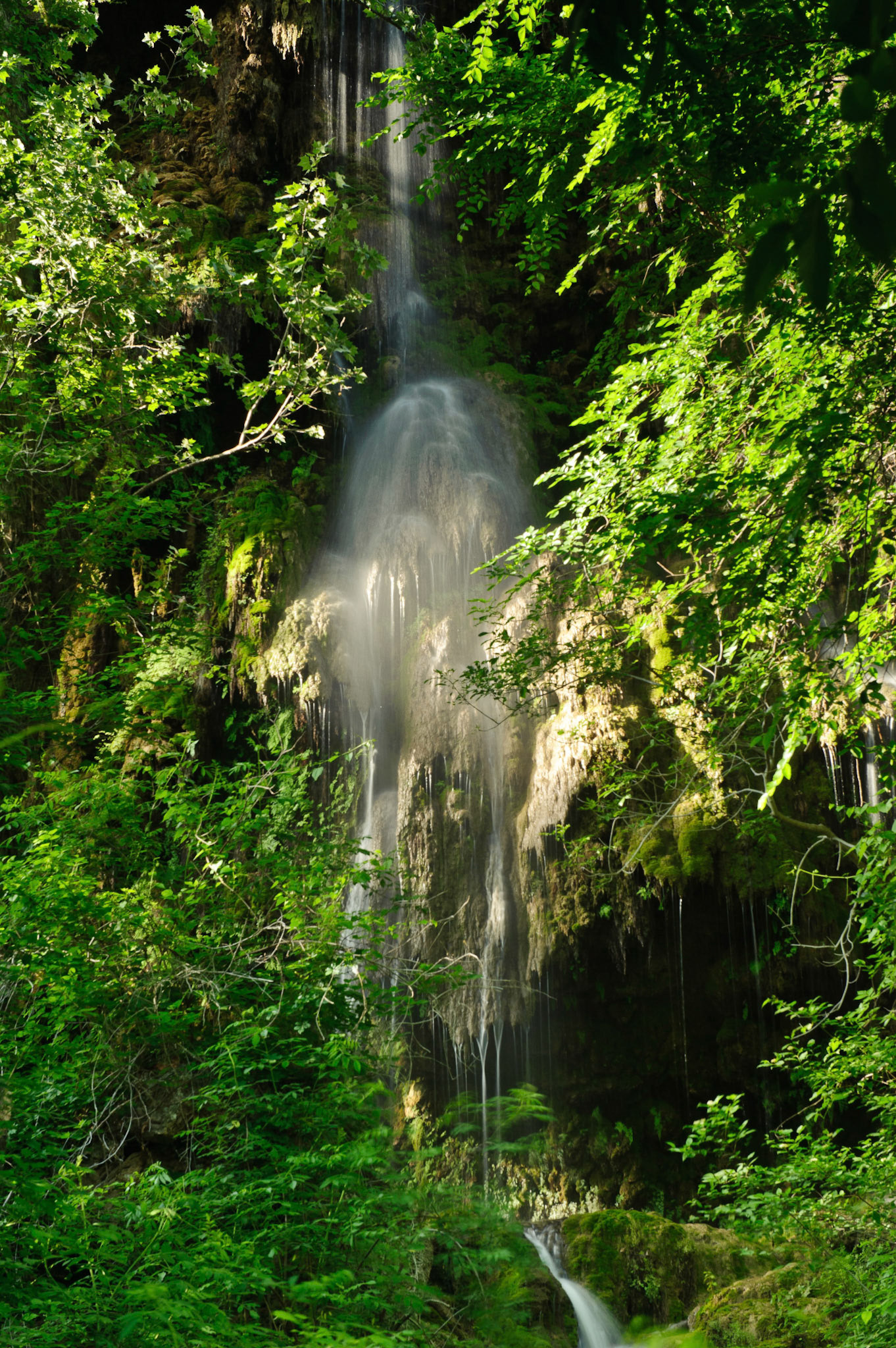 In the middle of the central Texas desert landscape this oasis exists. The Cherokee Indians considered it sacred ground.
