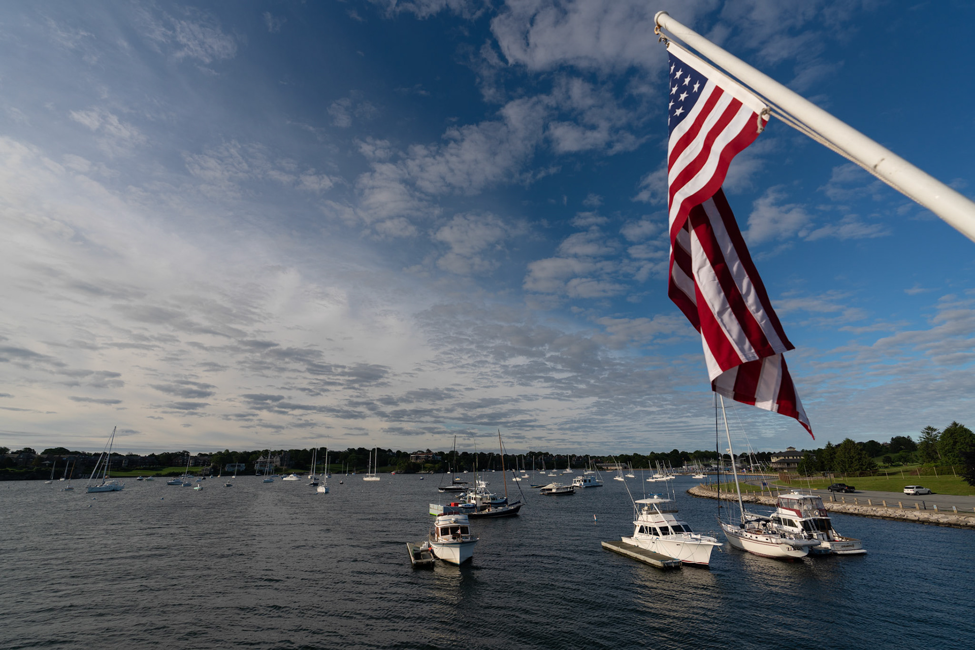 Apparent sailing capitol of the world, Newport Rhode Island