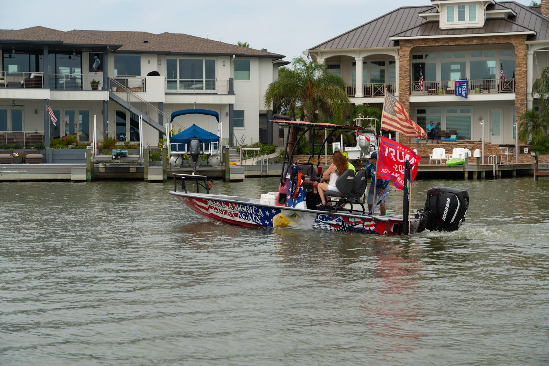 2020 Rockport Texas Trump Boat Parade