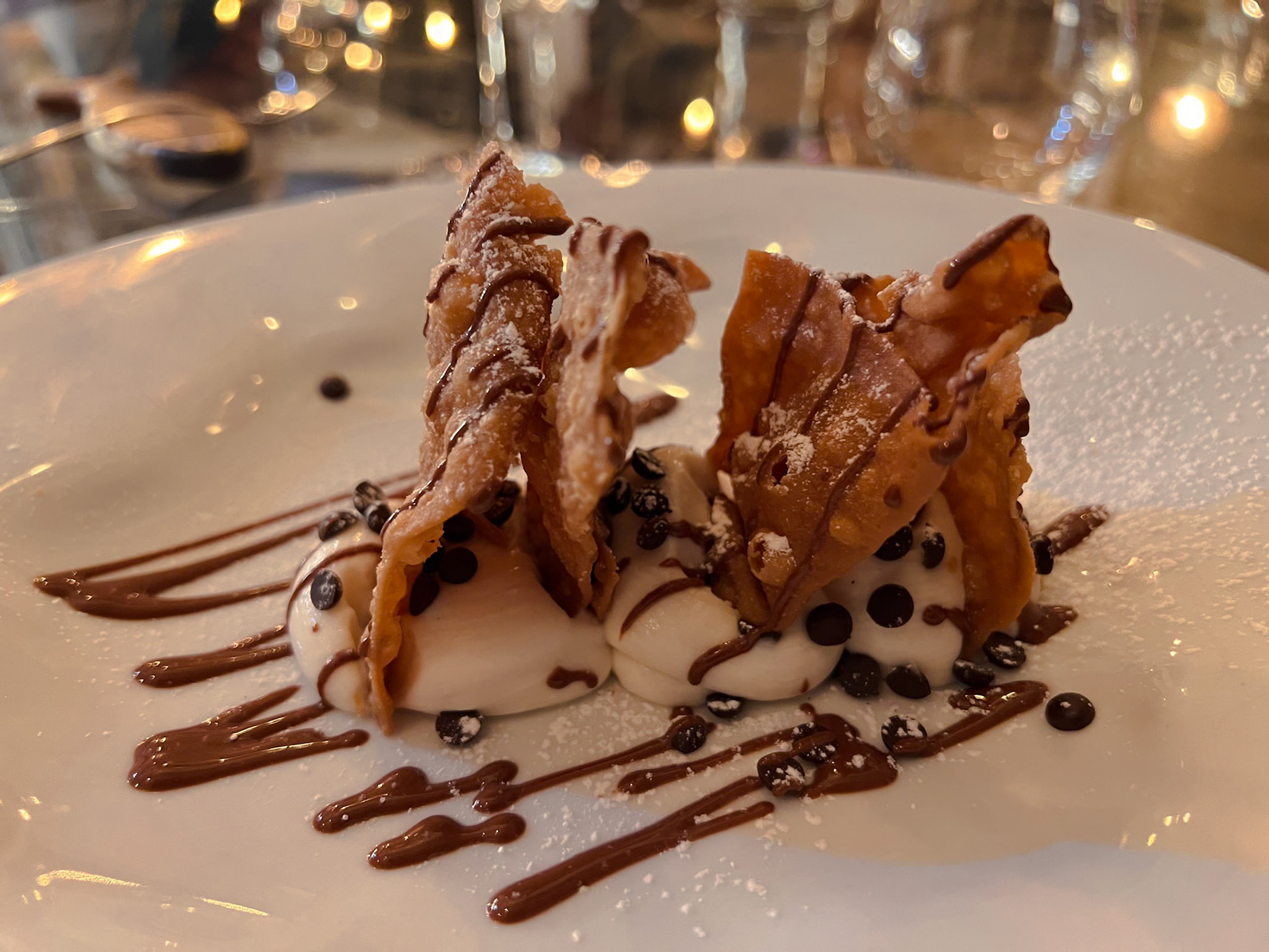 Chocolate Canoli