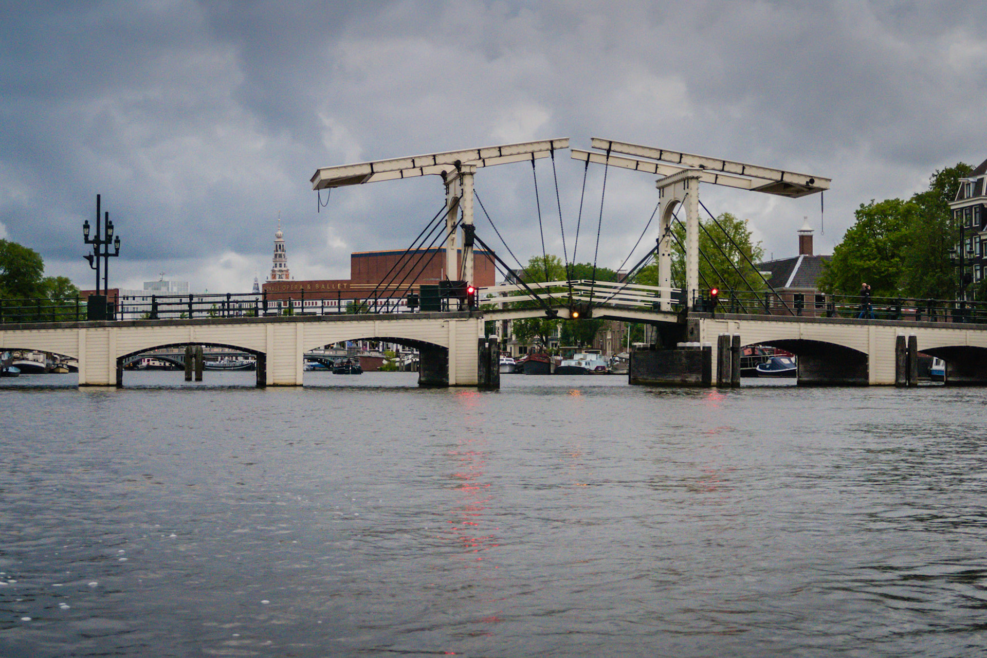 The "Skinny" Bridge in Amsterdam