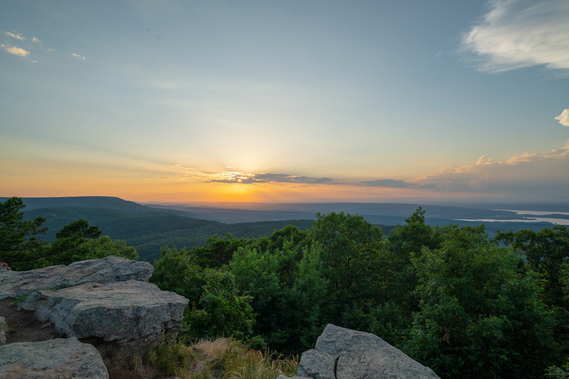 Mt Nebo Sunset