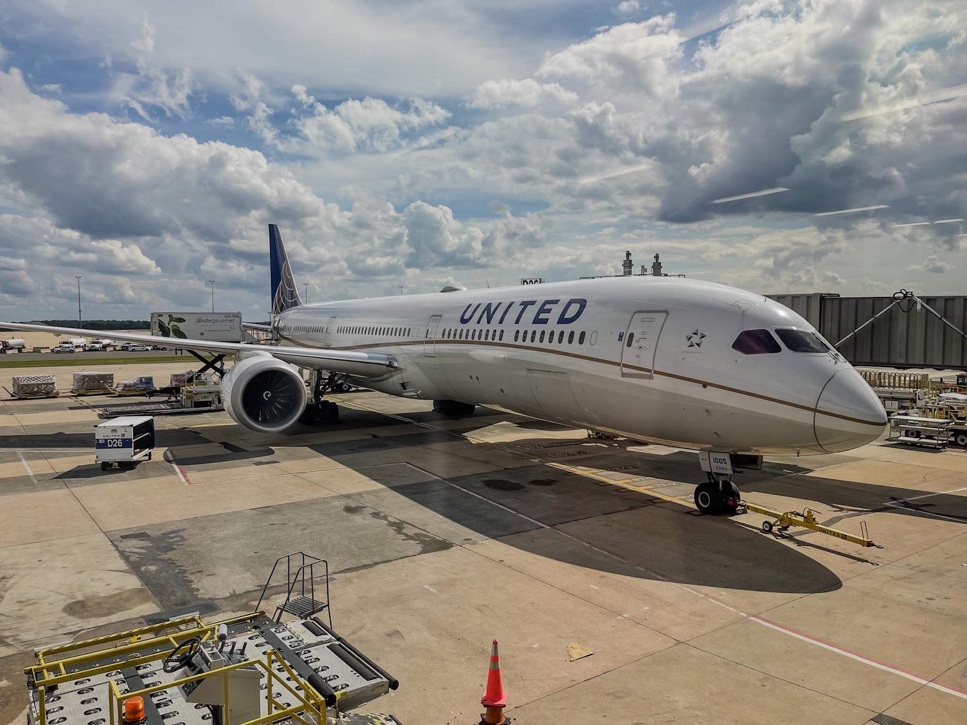 United  Boeing 787-700 Dreamliner