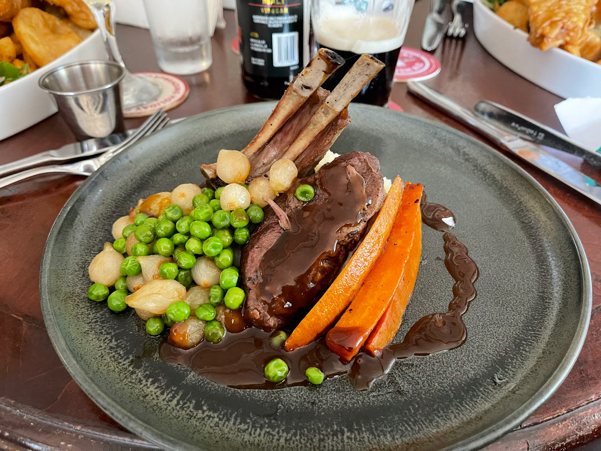 Deconstructed Shepherds Pie. Kitty O’Shays in the Hilton