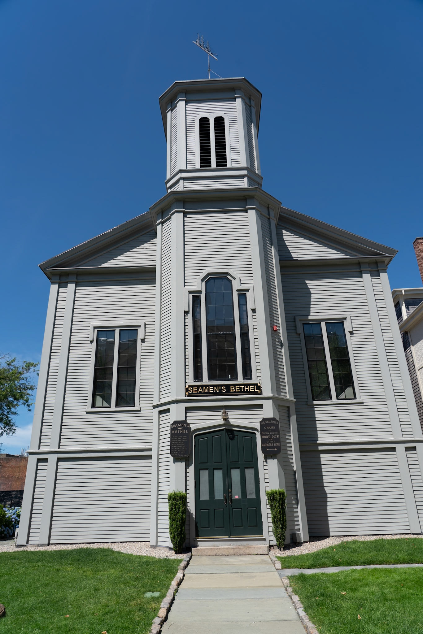 The Seaman's Bethel (Chappel) in New Bedford.
