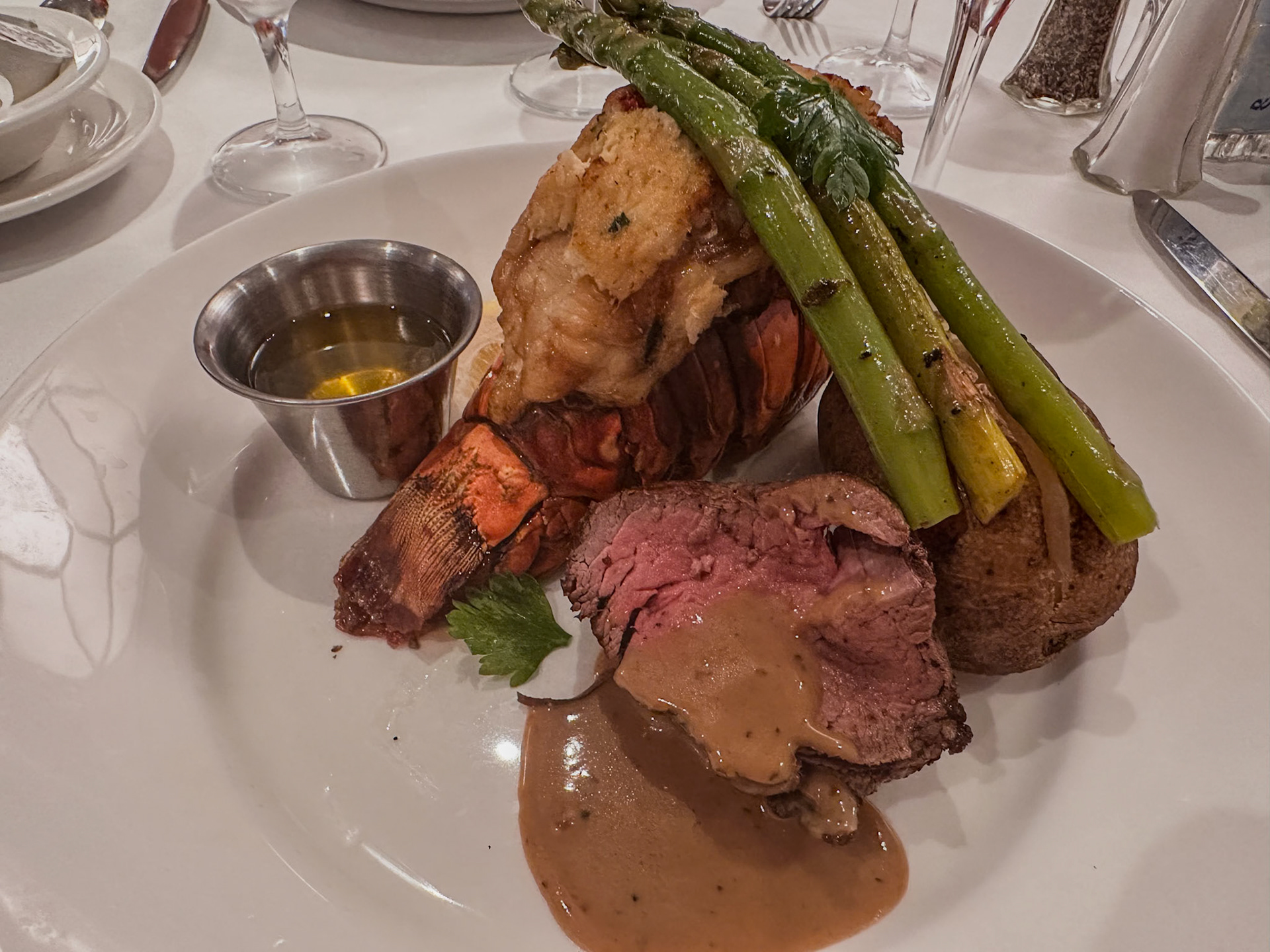 Steak and Lobster