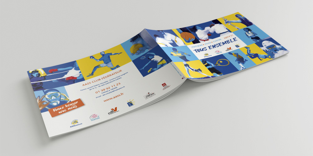 Brochure A5 à l'italienne