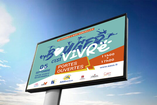 AFFICHE 4 m X 3 m