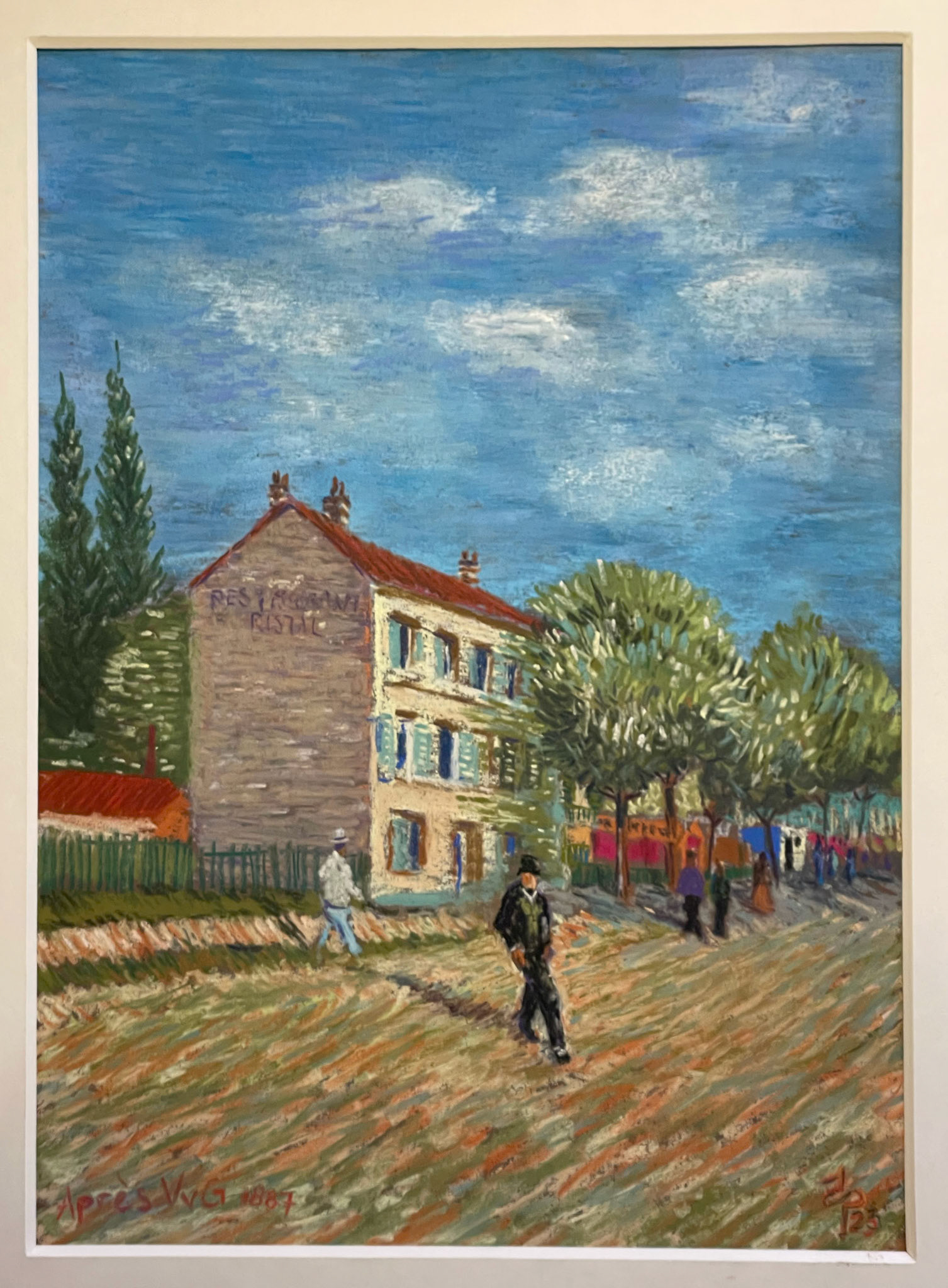 Vincent van Gogh, Restaurant Rispal in Asnieres (1887)