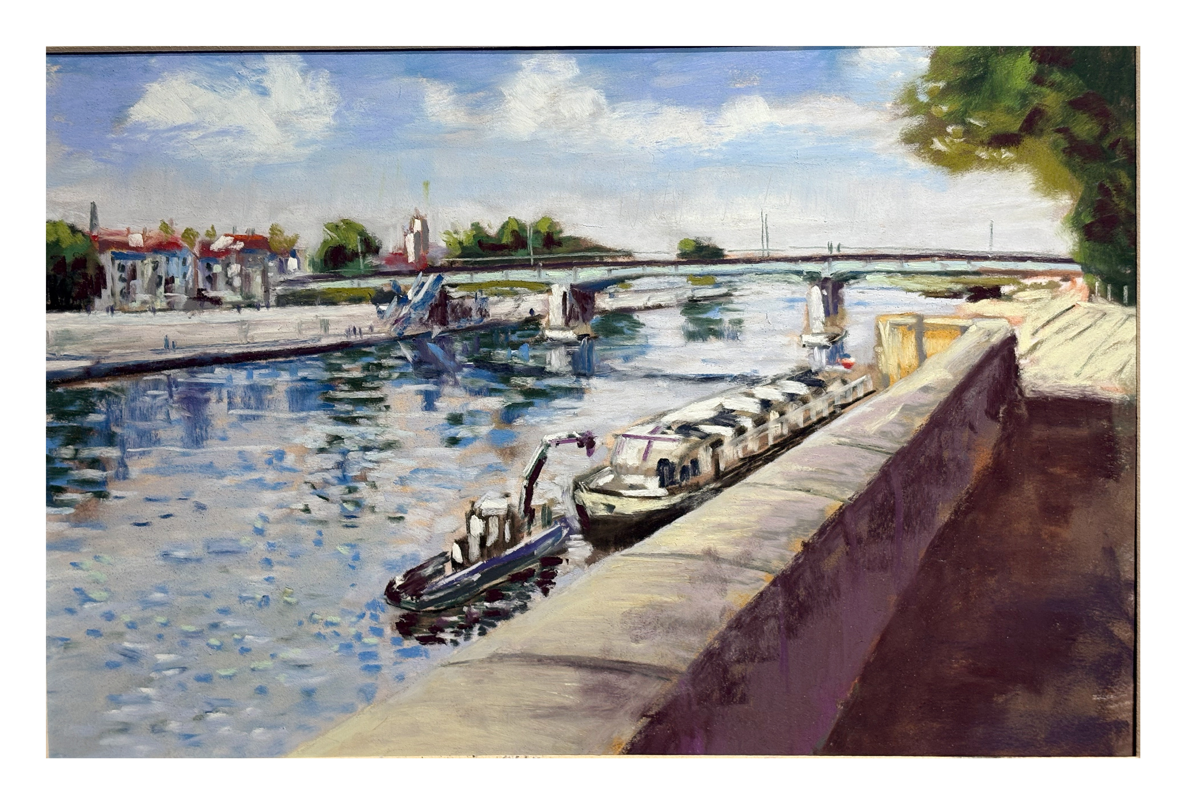 Trinquetaille bridge over the Rhone in Arles