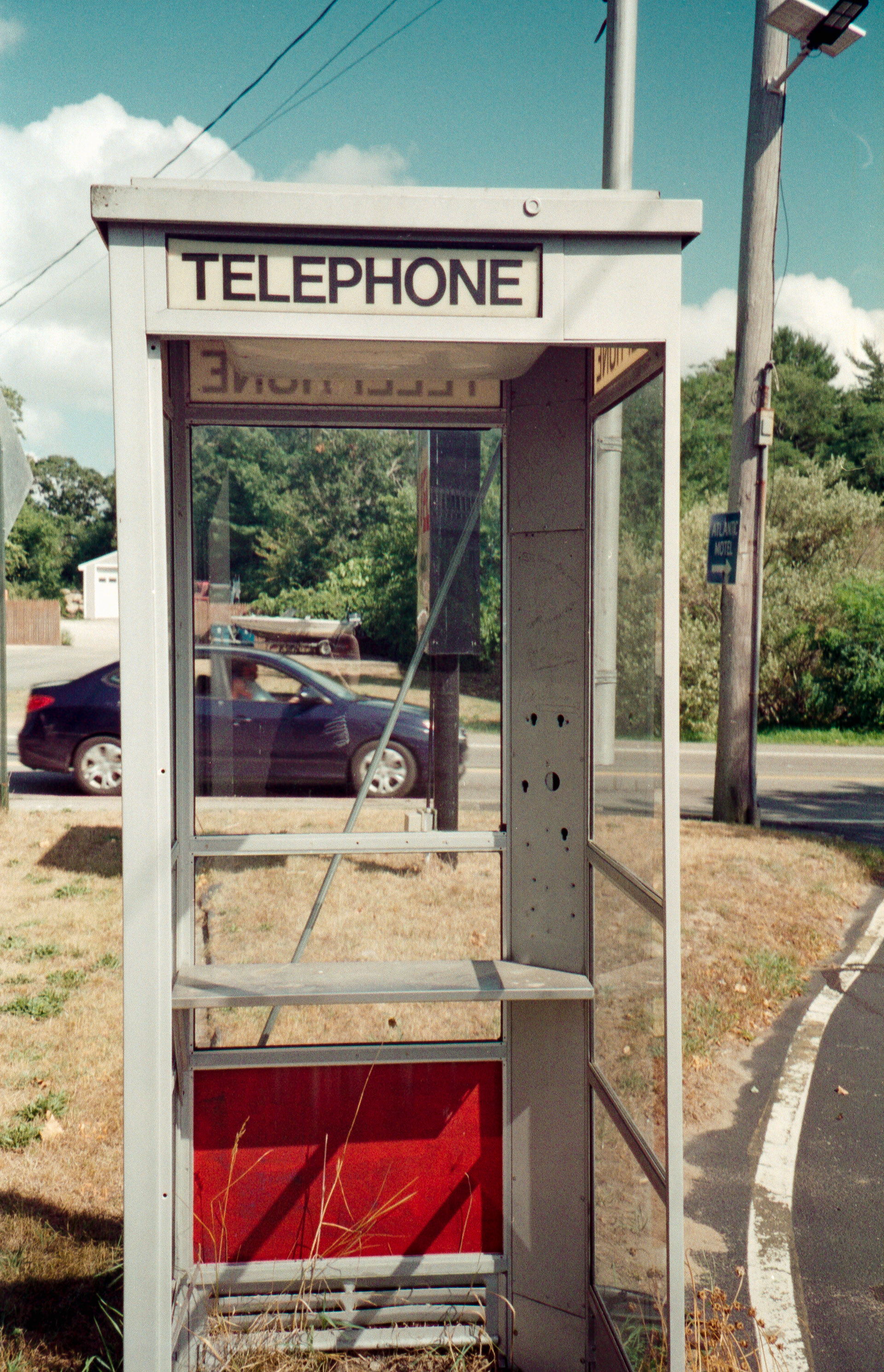 Empty Phonebooth, Gold 200, Canon Sureshot Zoom 105, 2020
