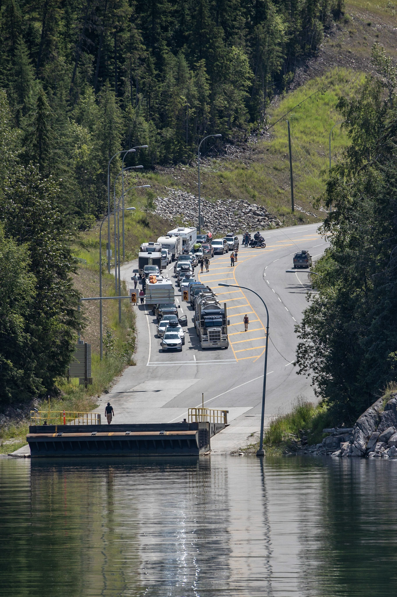 Upper Arrow Lake Ferry BC
