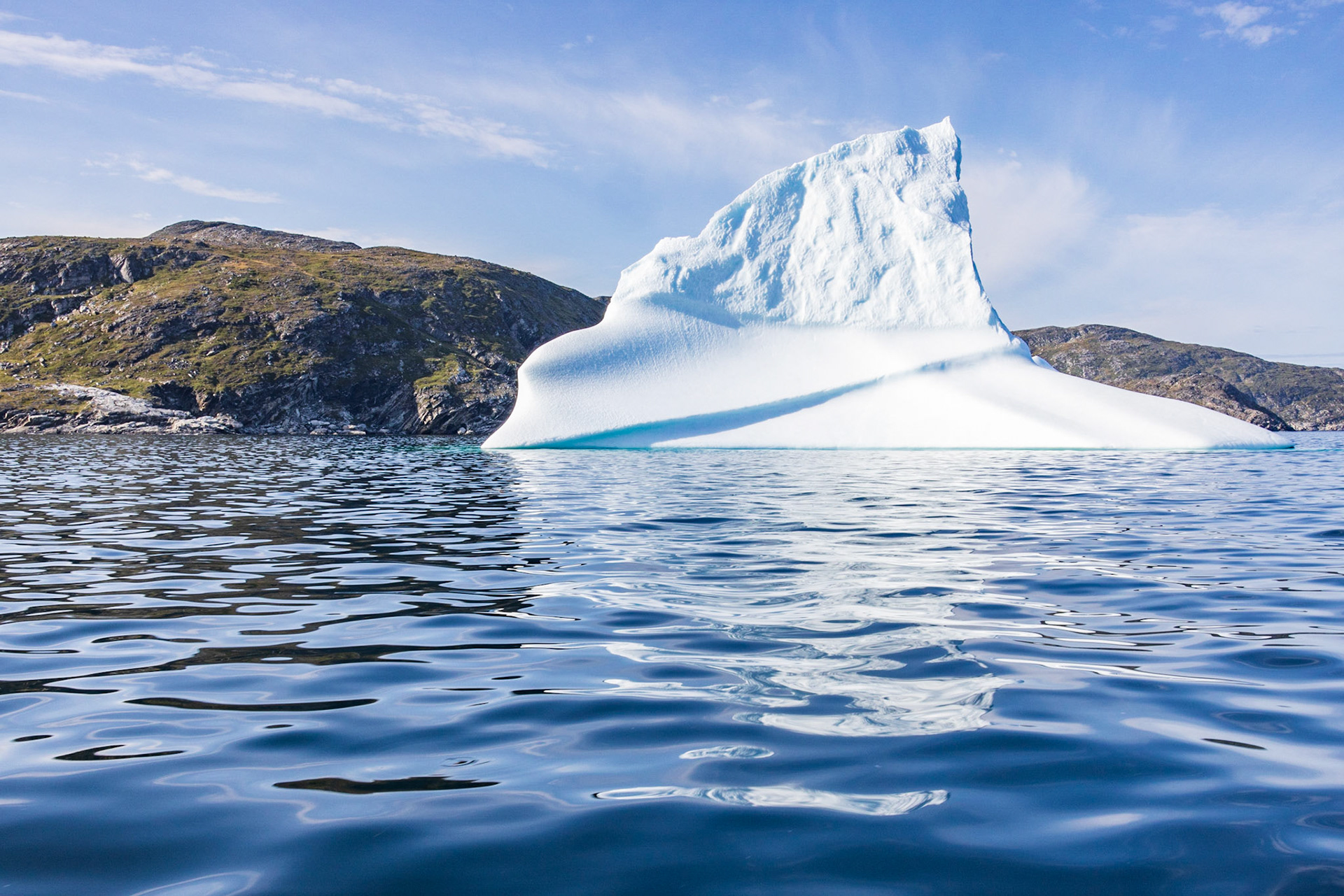 Zodiac ride back to Base Camp, Torngats, NL