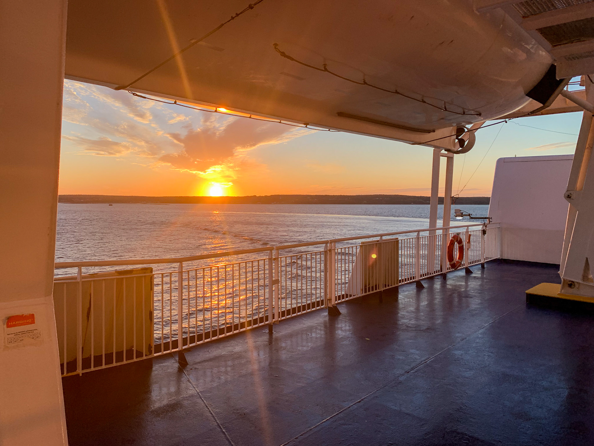Ferry Port Au Basque NL to Sydney NS