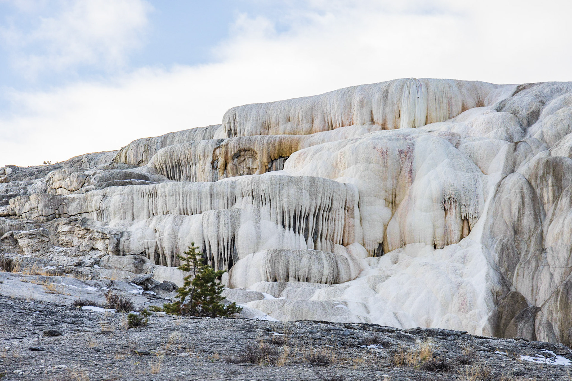 Mammoth Hot Springs, Yellowstone NP WY