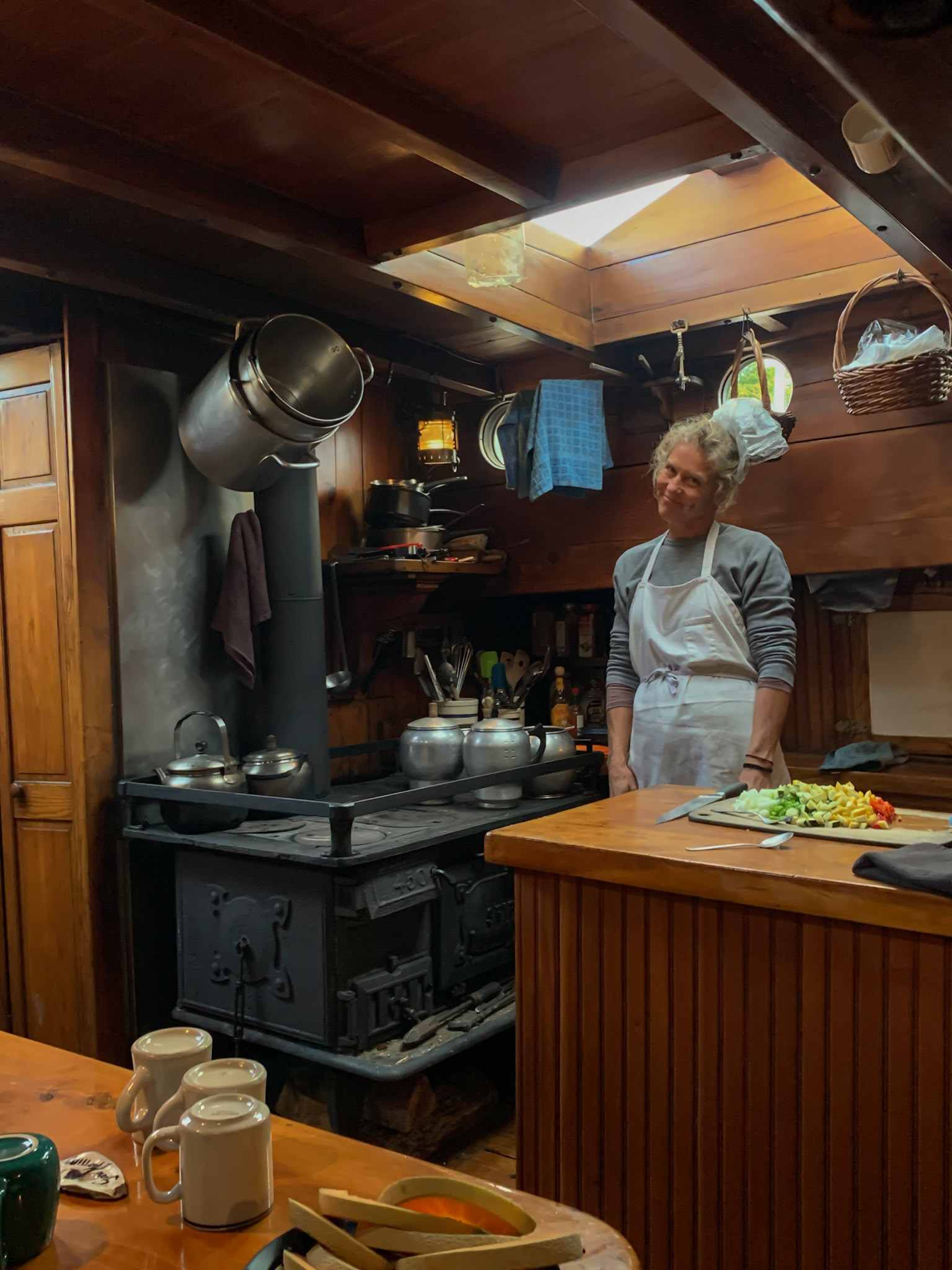Departure Breakfast, Camden Harbor, ME