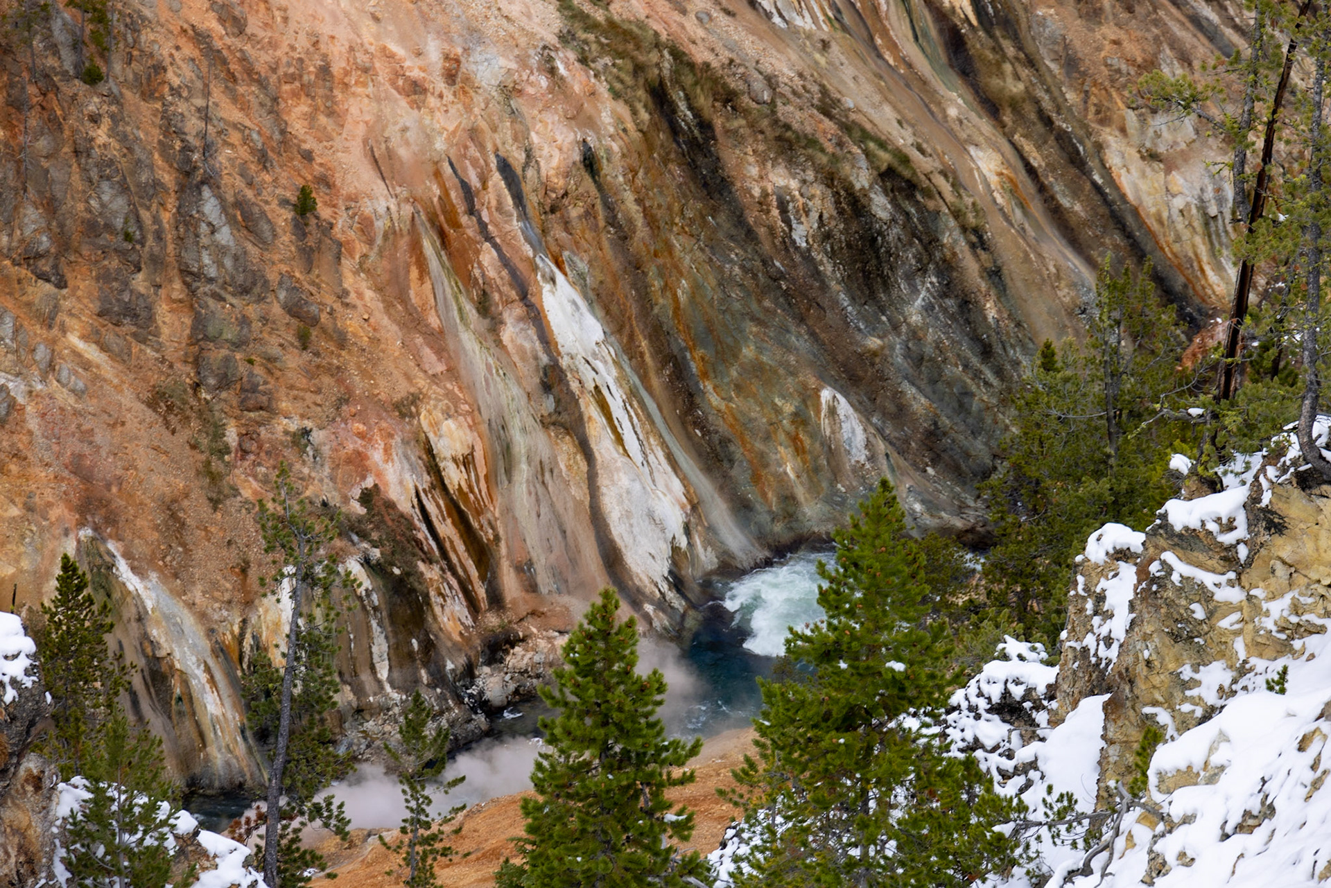 Artist Point Yellowstone NP WY