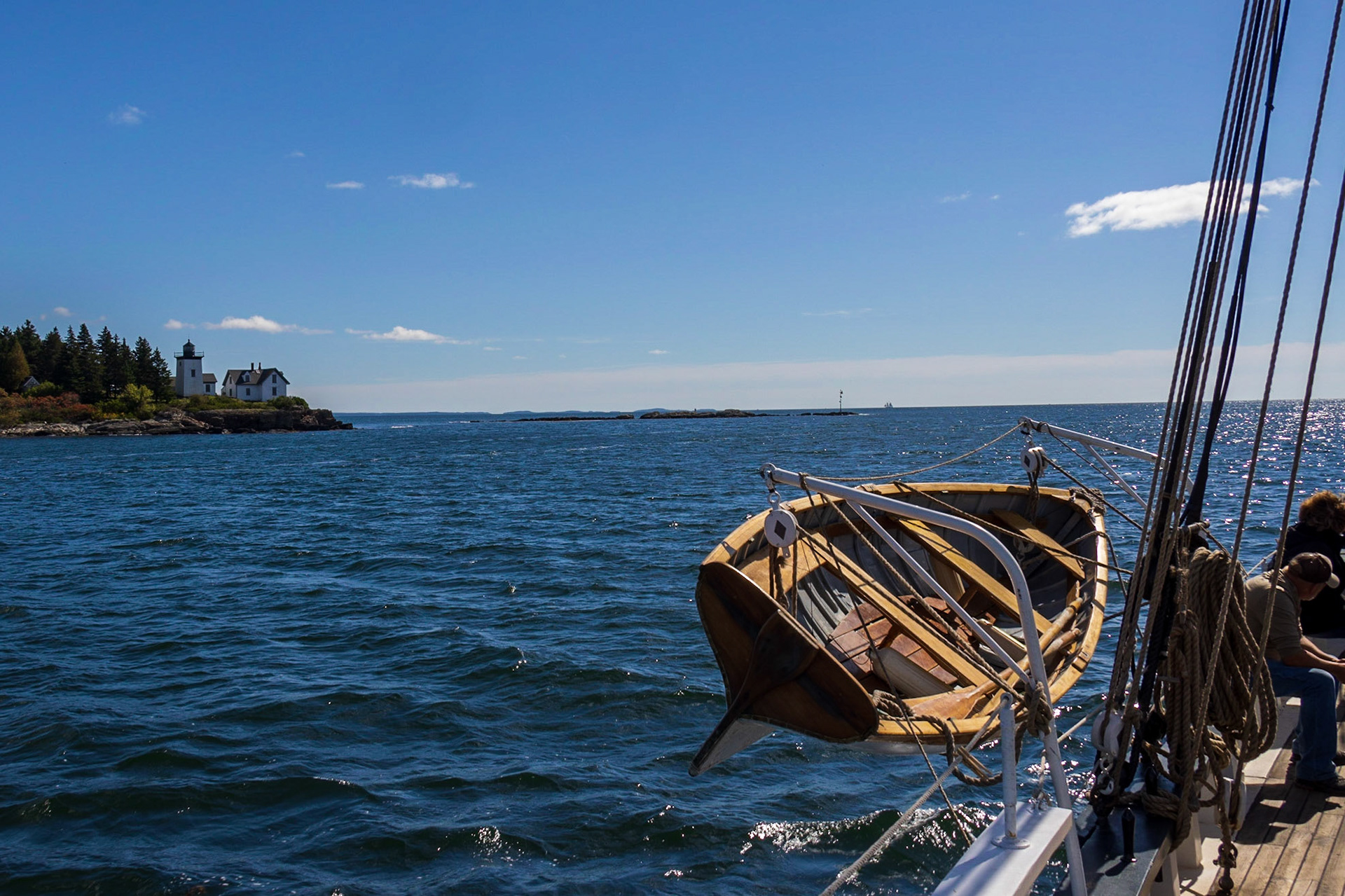 Under Way, Camden Harbor, ME