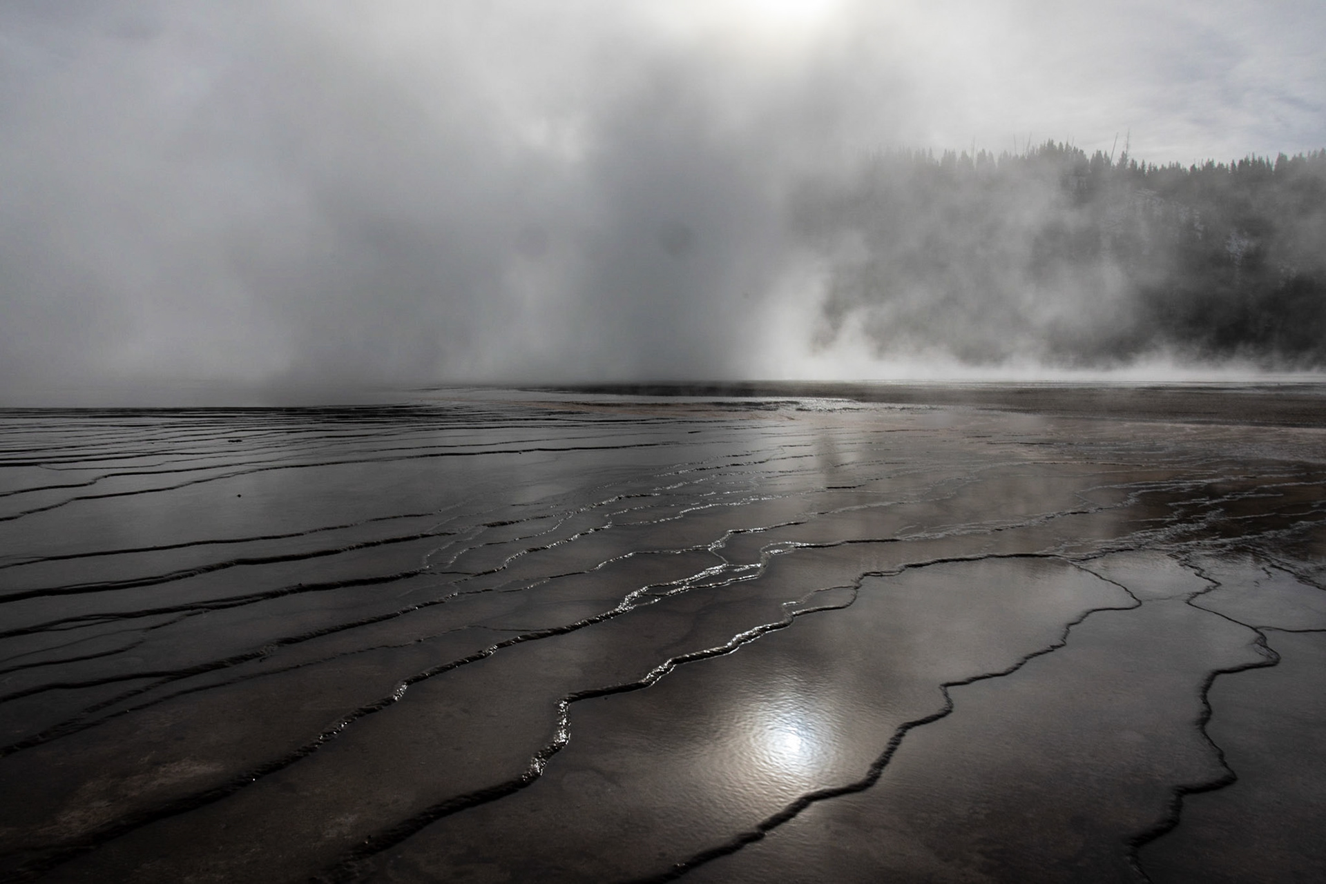Grand Prismatic Spring, Yellowstone NP WY