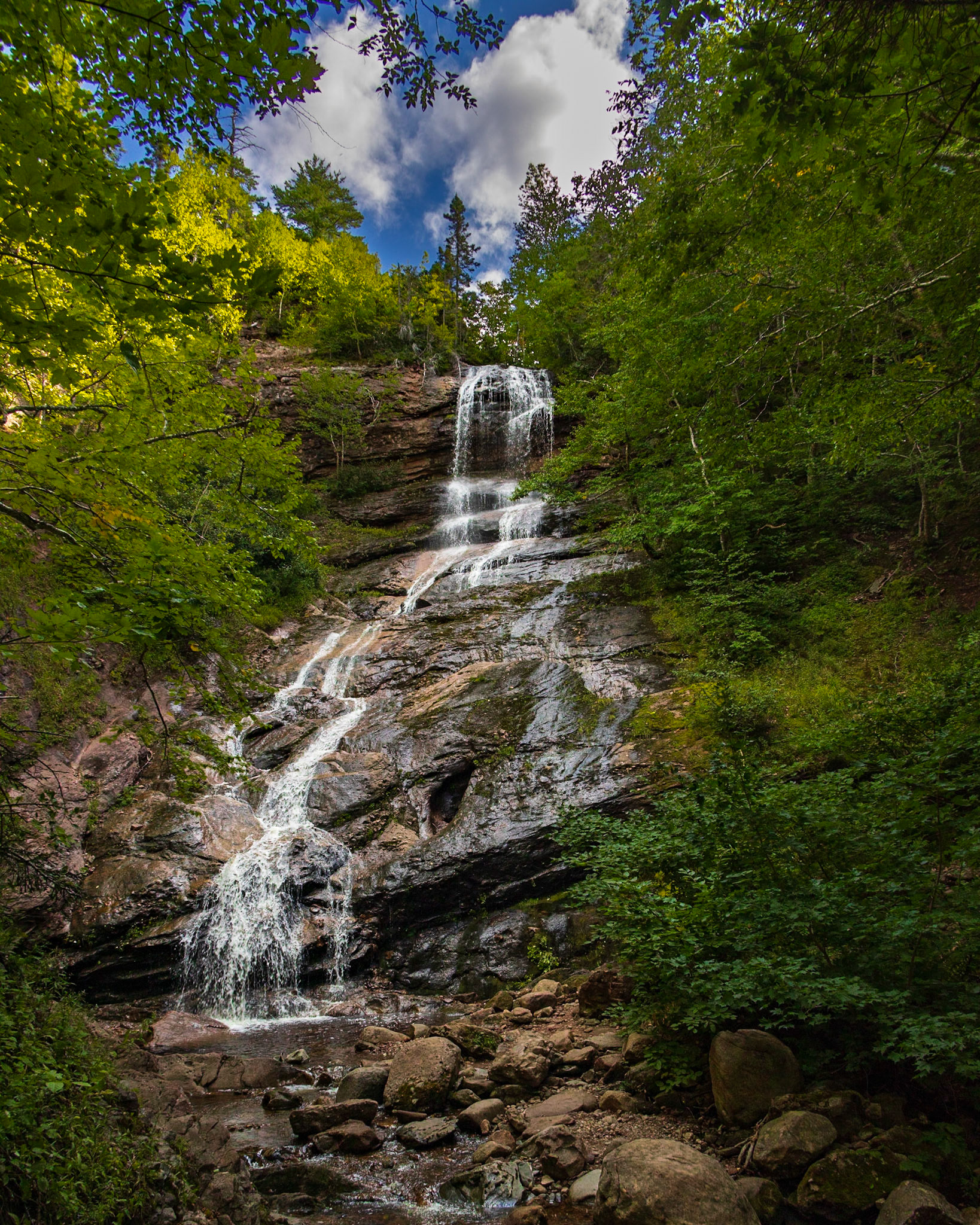 Beulah Falls Cabot Trail NS