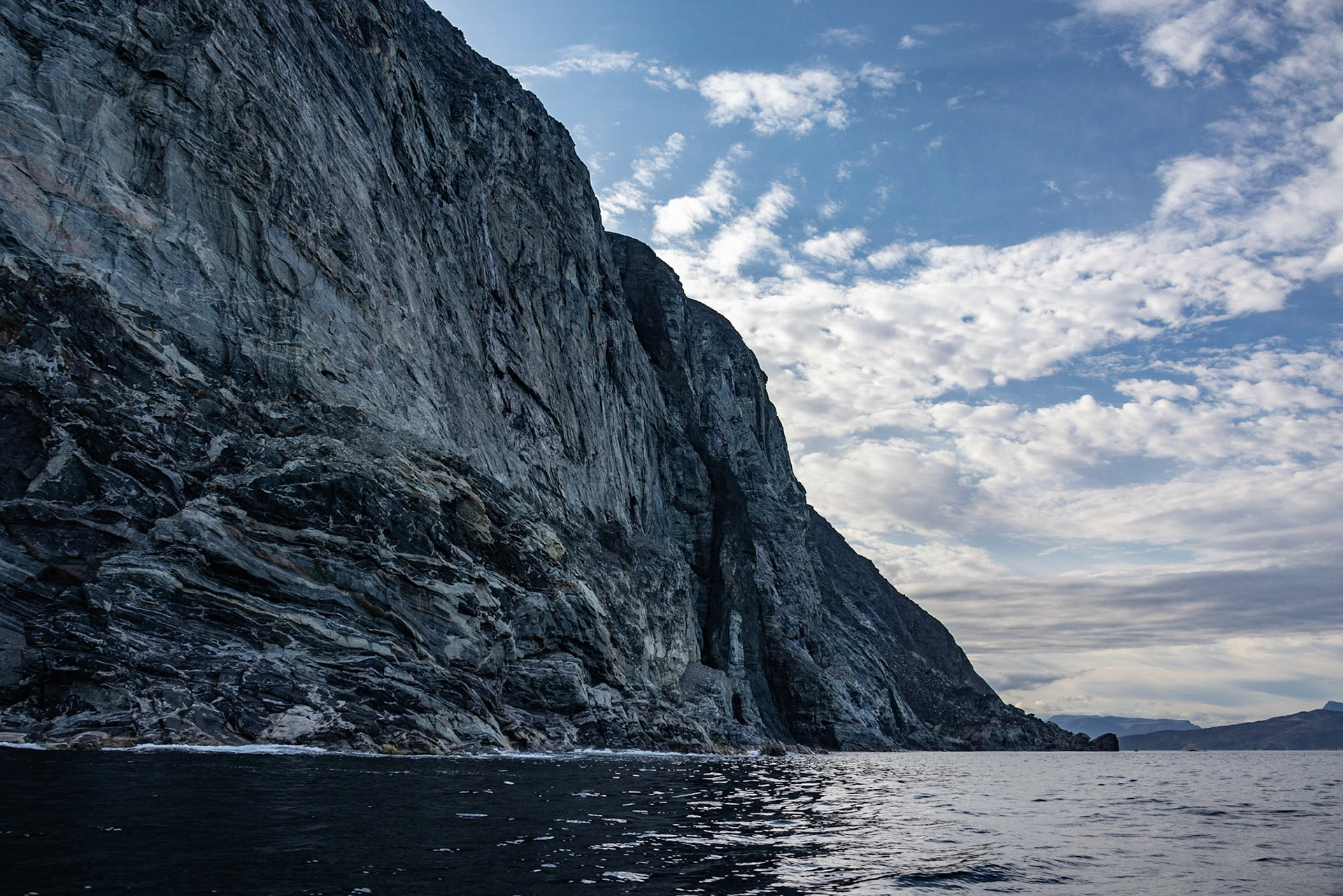 Zodiac ride back to Base Camp, Torngats, NL