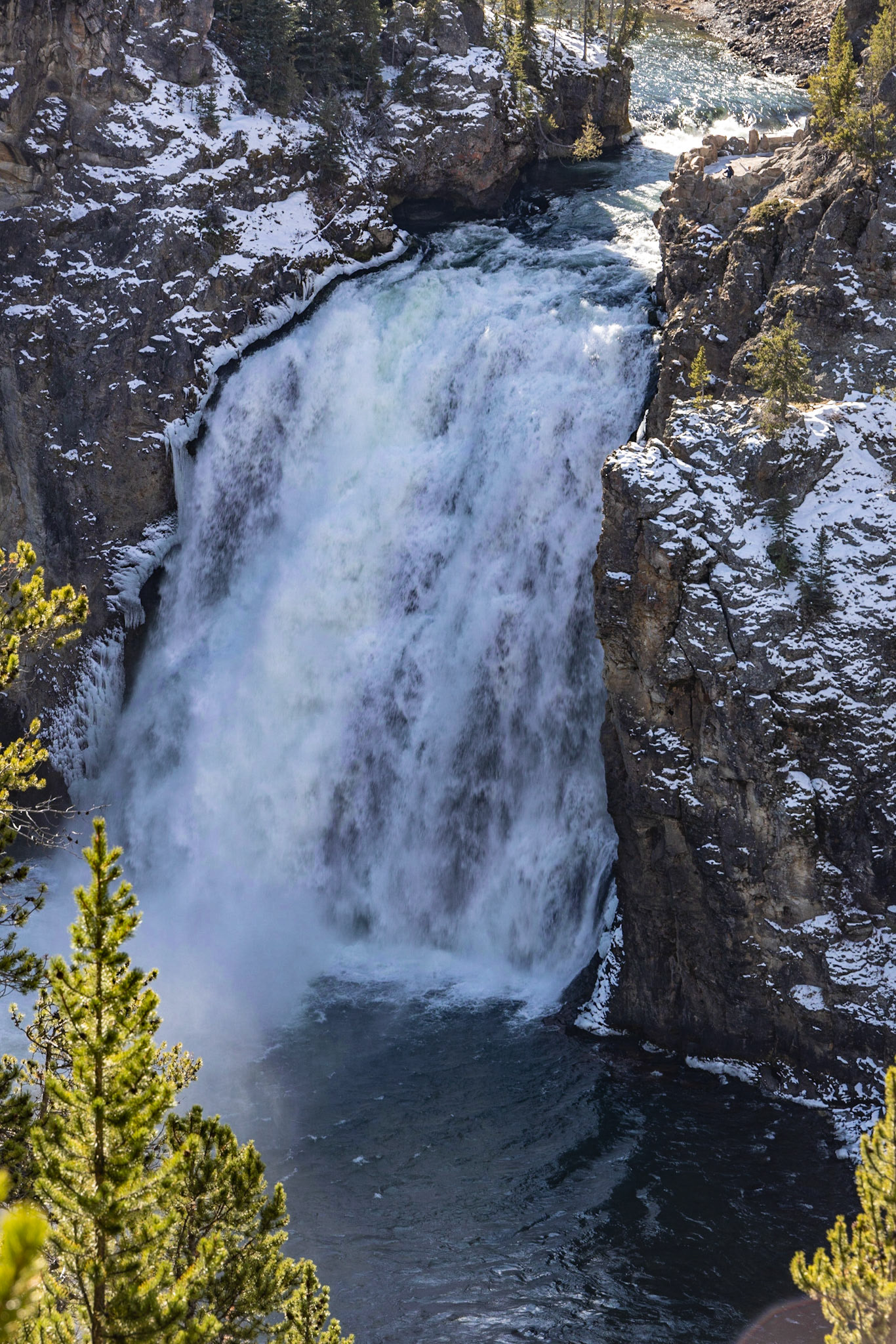 Upper Yellowston Falls NP WY