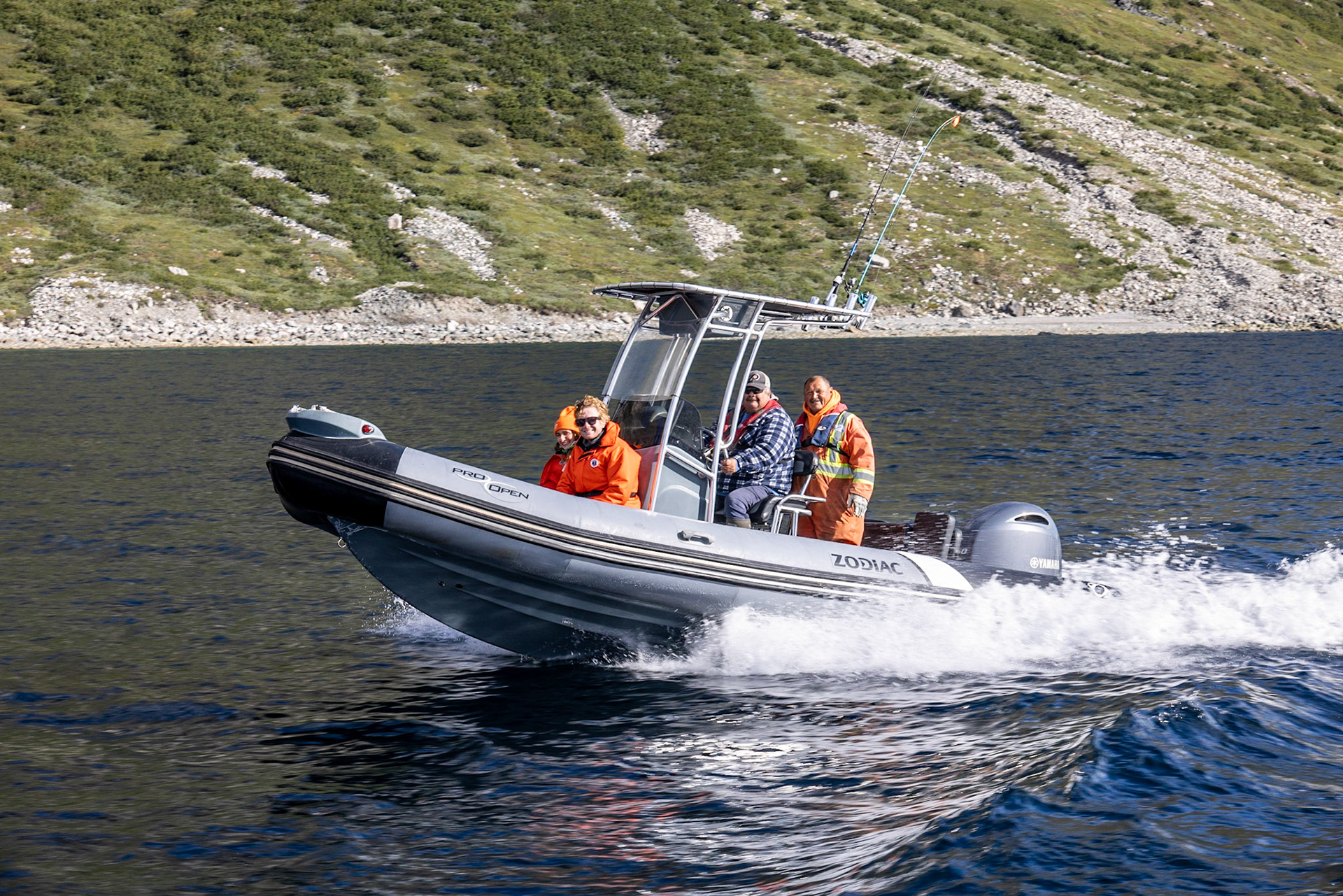 Field Trip up the North Arm, Torngat Mtns, NL