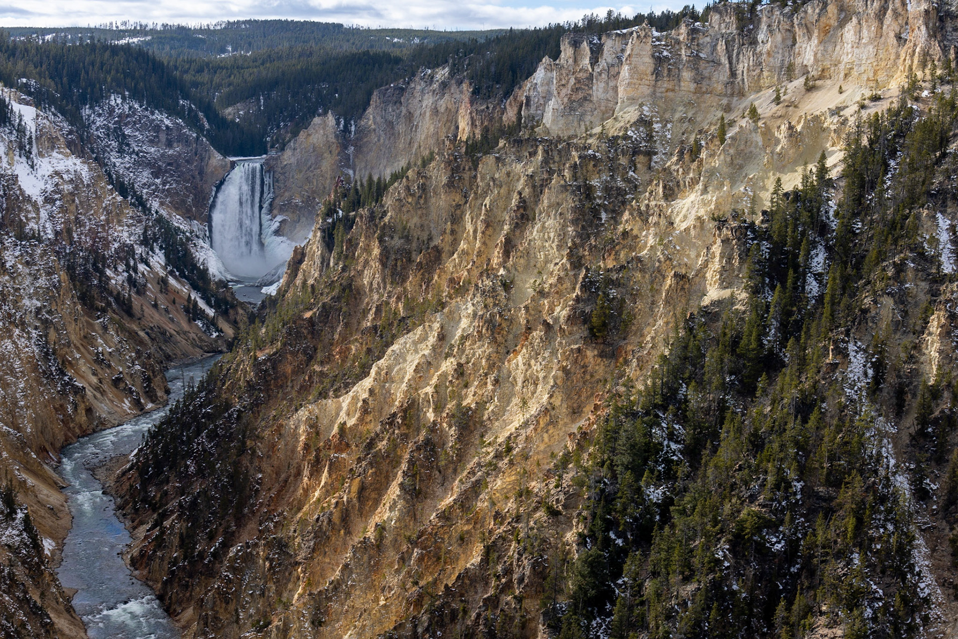 Artist Point Yellowstone NP WY