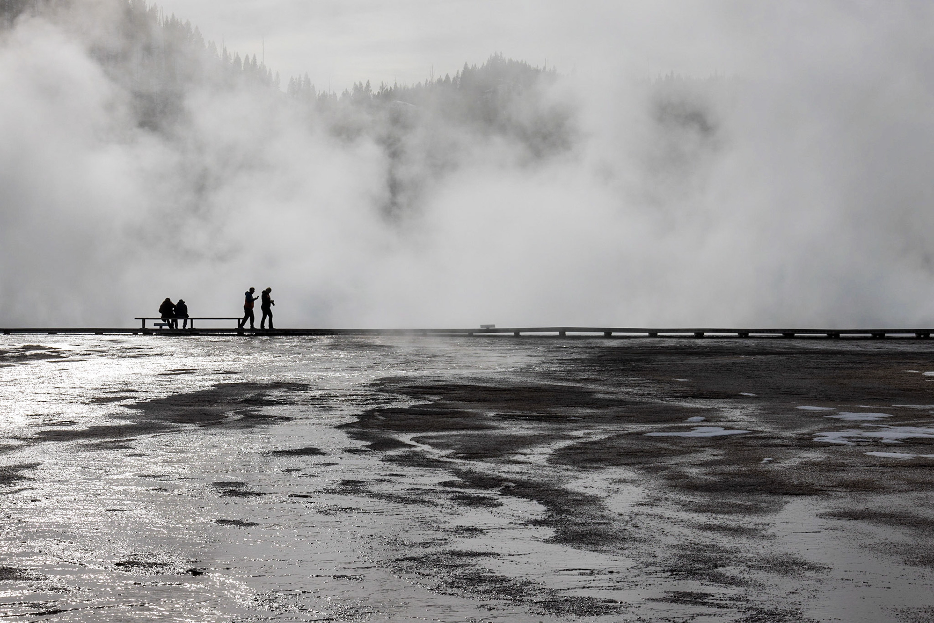 Grand Prismatic Spring, Yellowstone NP WY