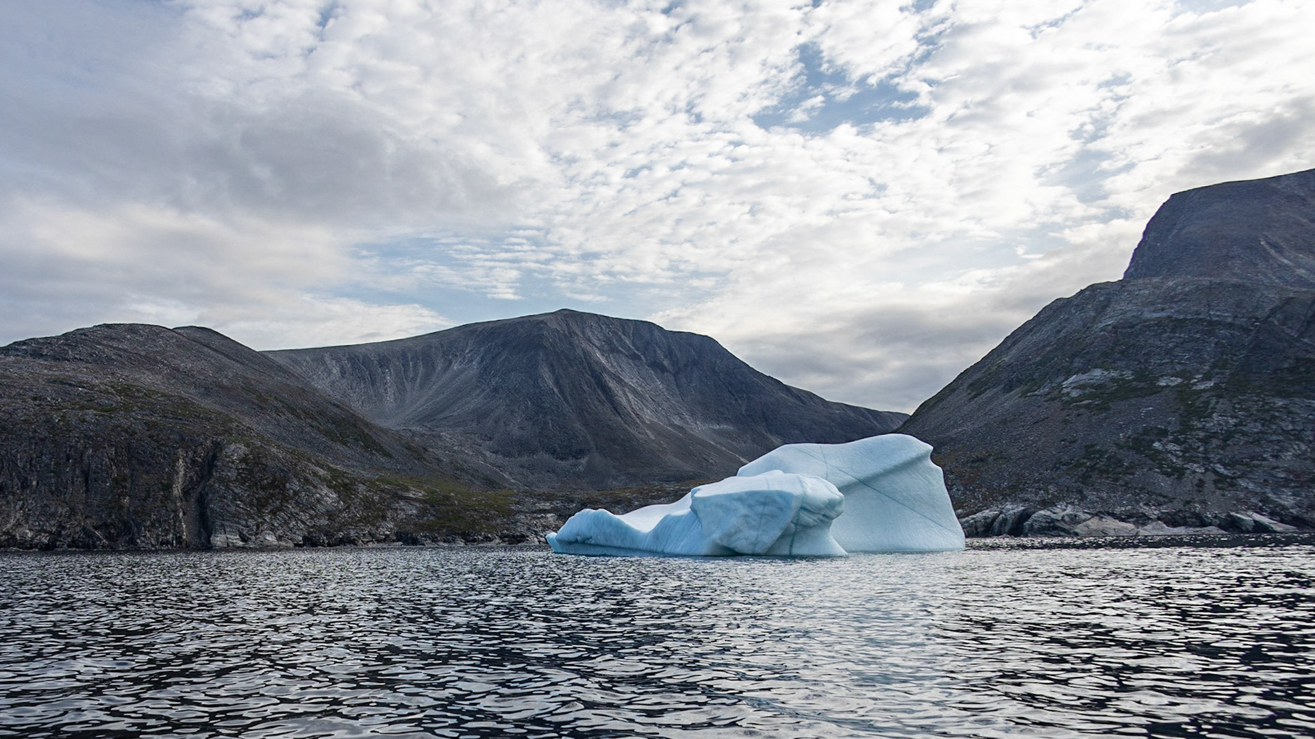 Zodiac ride back to Base Camp, Torngats, NL