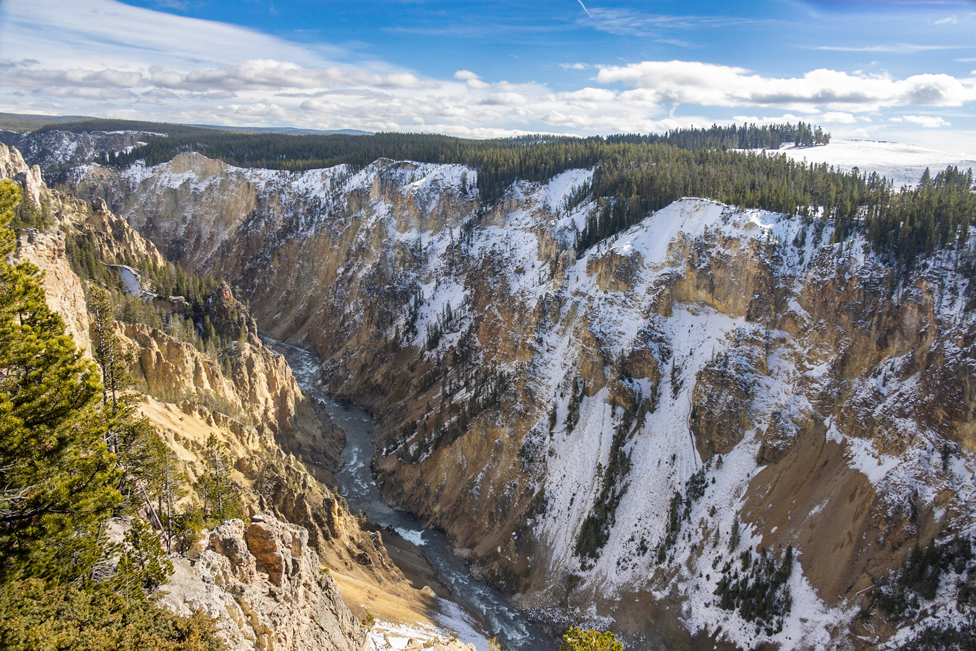 Lower Yellowston Falls NP WY