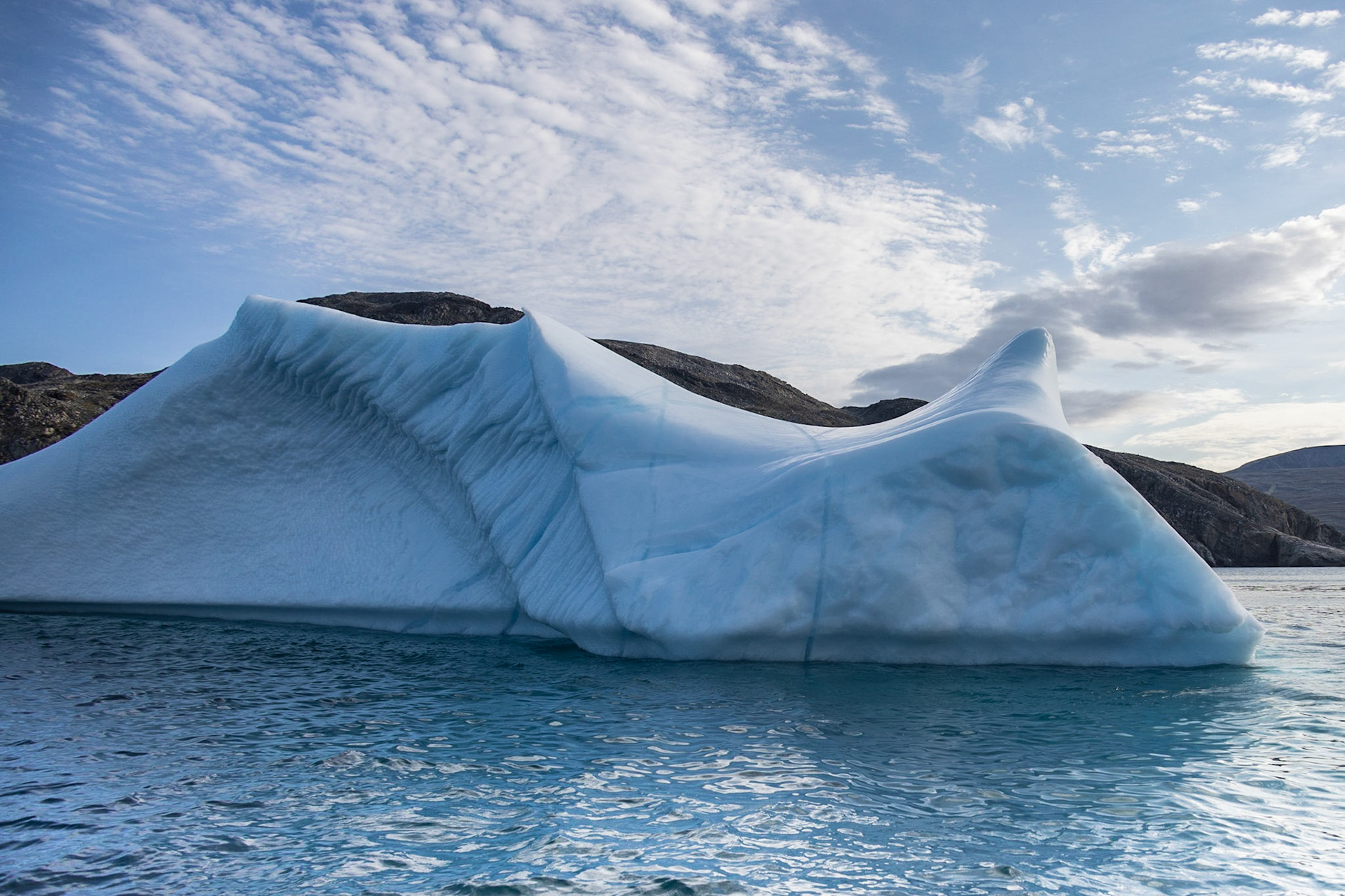Zodiac ride back to Base Camp, Torngats, NL