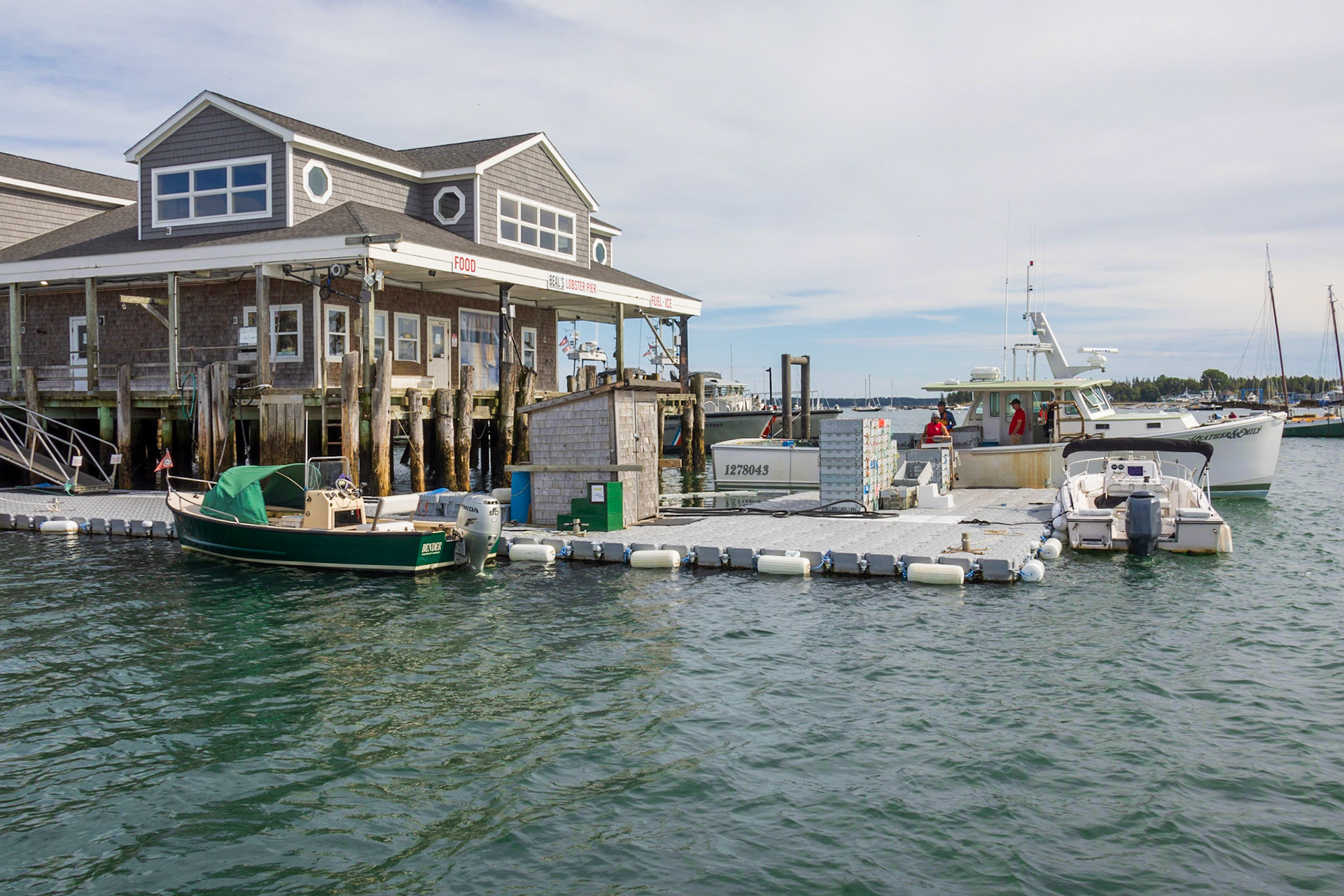 Beal's Lobster Pier, Southwest Harbor, NB